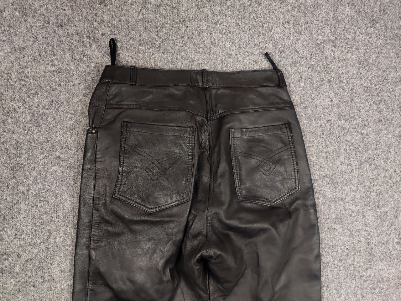 If Six Was Nine Vtg Leather pants Japan style racing motor Y2K LGB Style Size US 30 / EU 46 - 9 Thumbnail