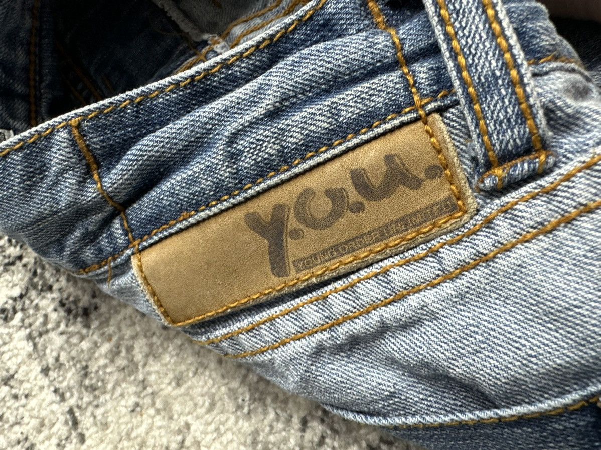 Other Y.O.U Denim Vintage StreetWear Rare Y2K Avant Gard Size US 32 / EU 48 - 10 Thumbnail