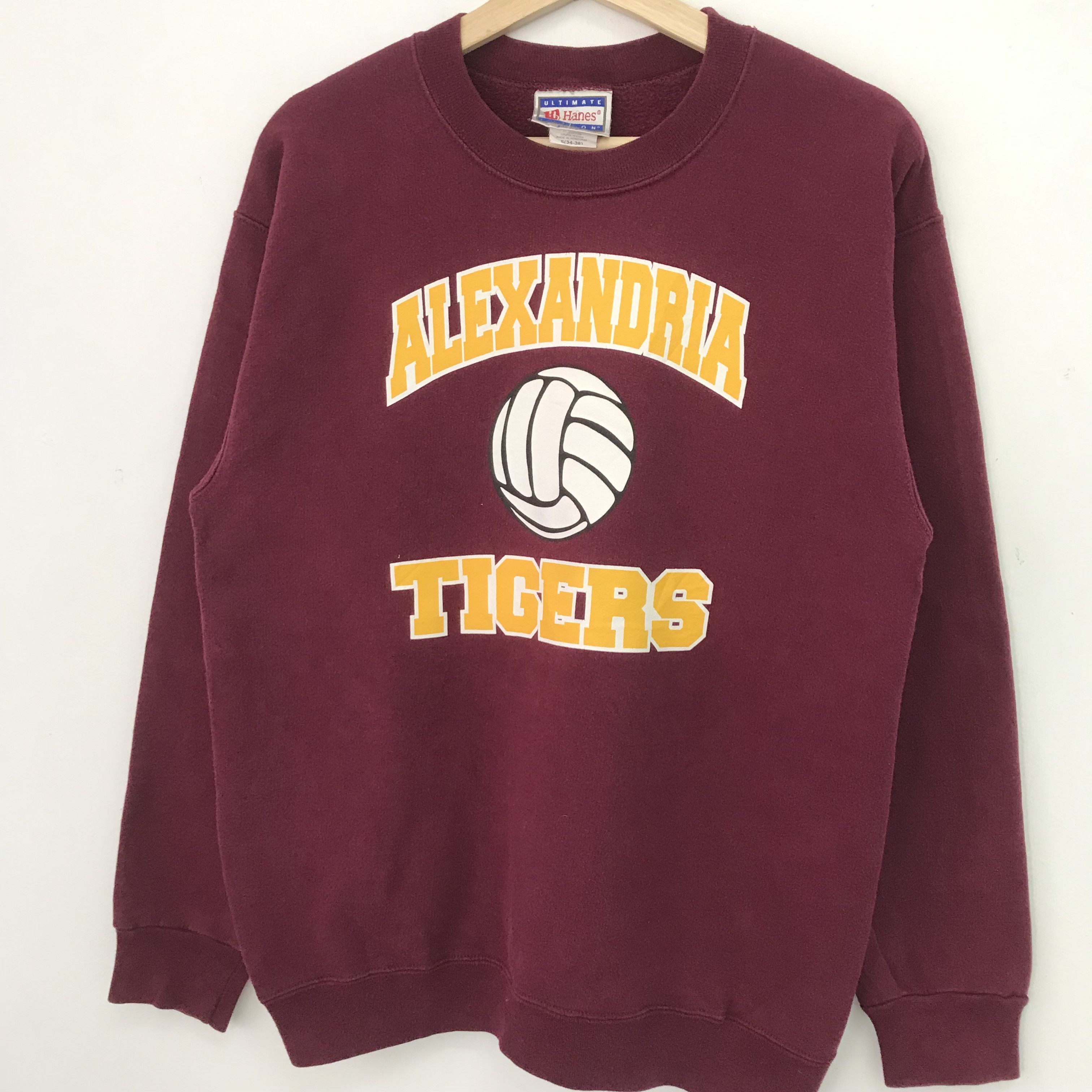 Alexander Wang Vintage Alexandria Tigers Maroon Sweatshirt - 553 Size US S / EU 44-46 / 1 - 3 Thumbnail