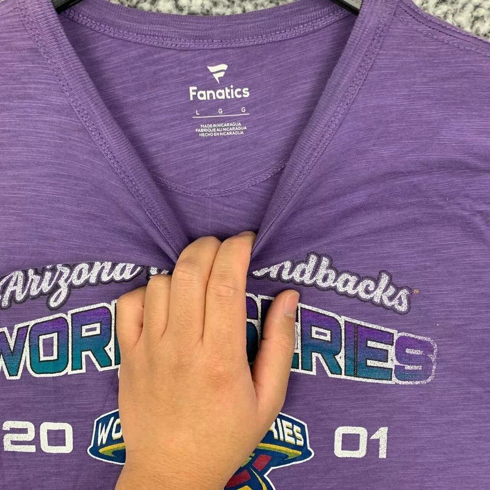 Other Arizona Diamondbacks Shirt Men Short Sleeve Crew Neck New L Size US L / EU 52-54 / 3 - 5 Thumbnail