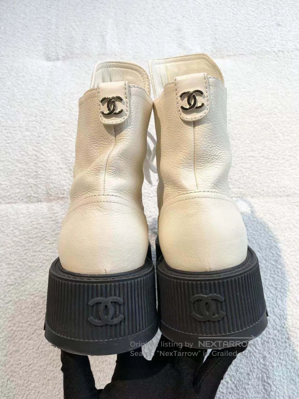 Chanel Chanel Classic logo Martin boots| Size US 8.5 / IT 38.5 - 5 Thumbnail