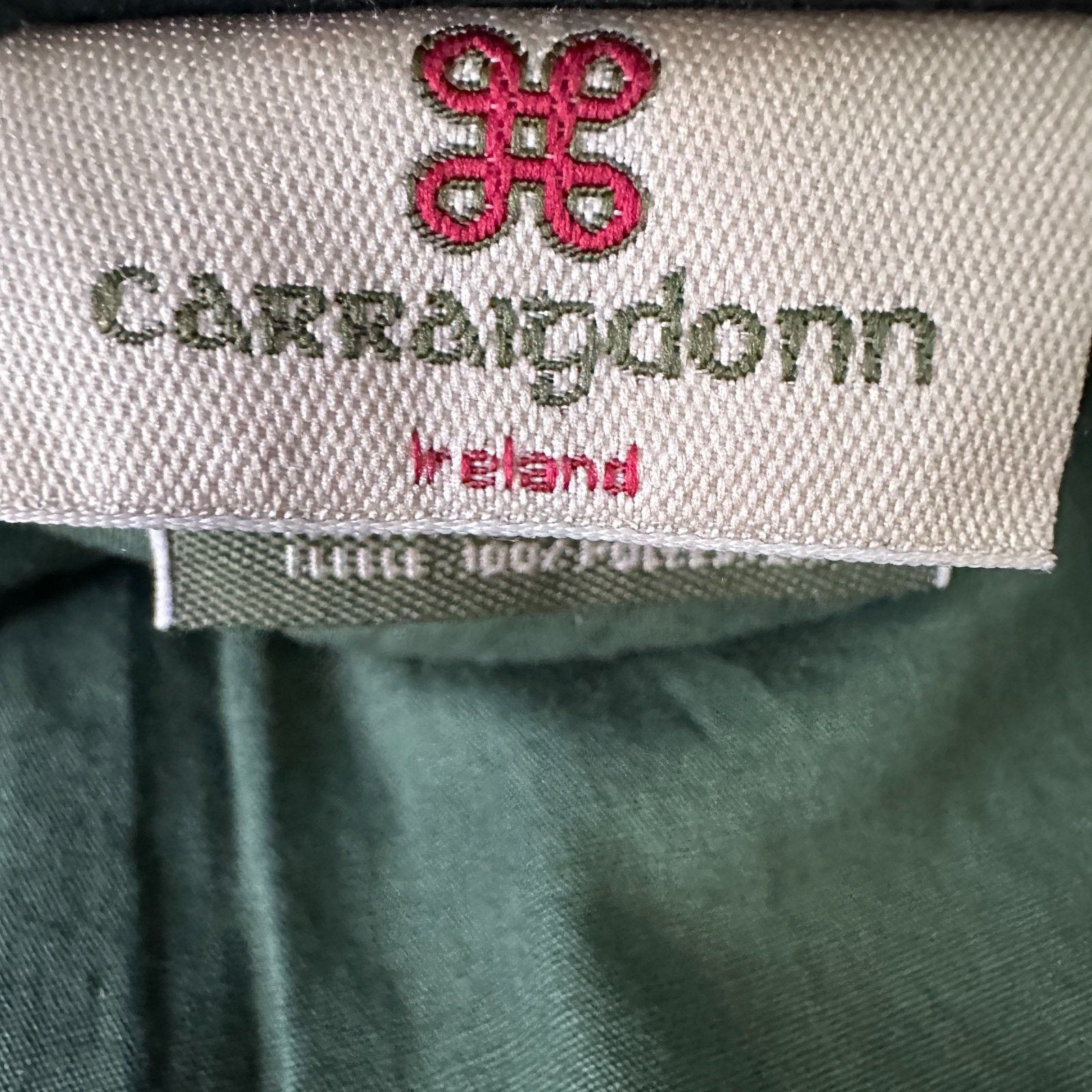 Carraig Donn Carraig Donn Sweater Vest Men’s Large Green Full Zip Wool Size US L / EU 52-54 / 3 - 6 Thumbnail