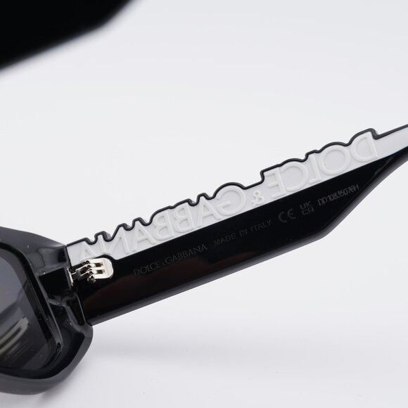 Dolce & Gabbana Dolce & Gabbana DG6203 501/87 Sunglasses Shiny Black Size ONE SIZE - 8 Thumbnail