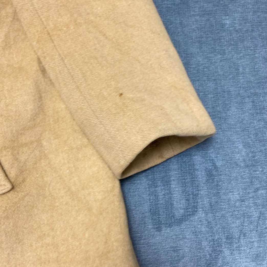 Pendleton VTG Pendleton Peacoat Jacket Mens S Beige Wool Lined Double Breasted Coat Size US S / EU 44-46 / 1 - 5 Thumbnail