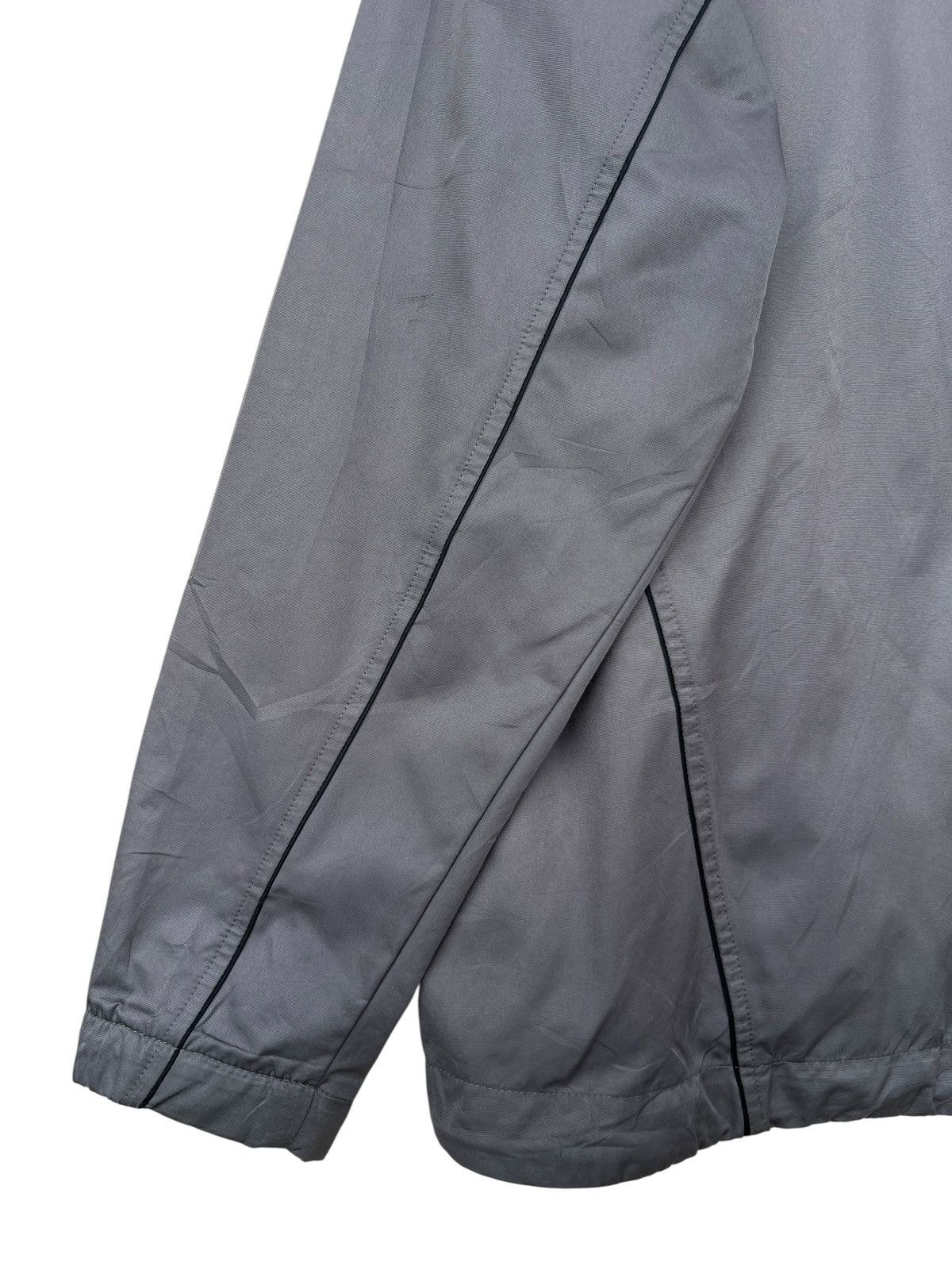 Nike × Vintage Vintage Y2K Nike Zipper Small Swoosh Grey Jacket Size US XL / EU 56 / 4 - 8 Thumbnail