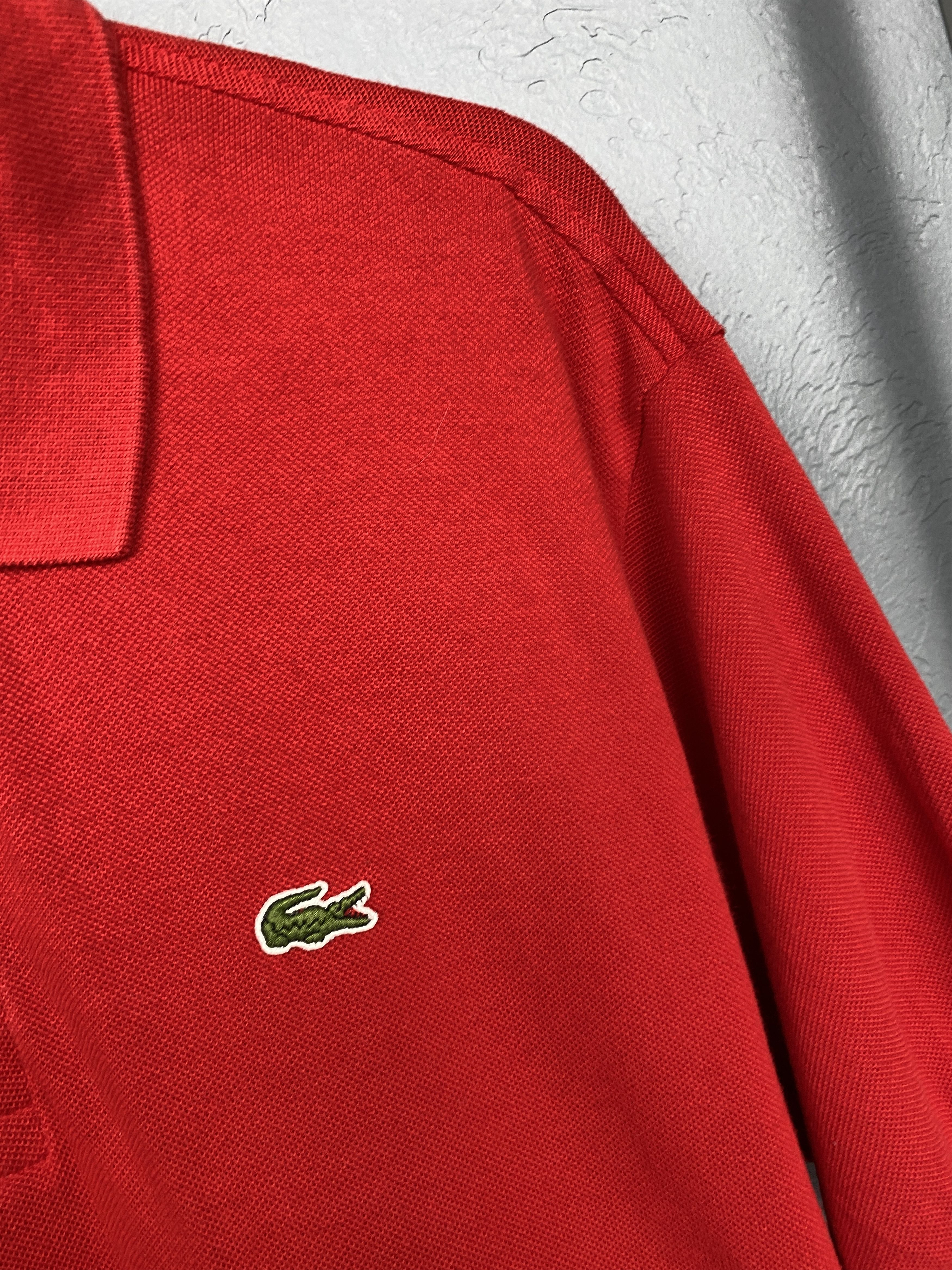 Lacoste × Vintage Lacoste Vintage Mens Polo Shirt Size 6 XL Size US XL / EU 56 / 4 - 3 Thumbnail