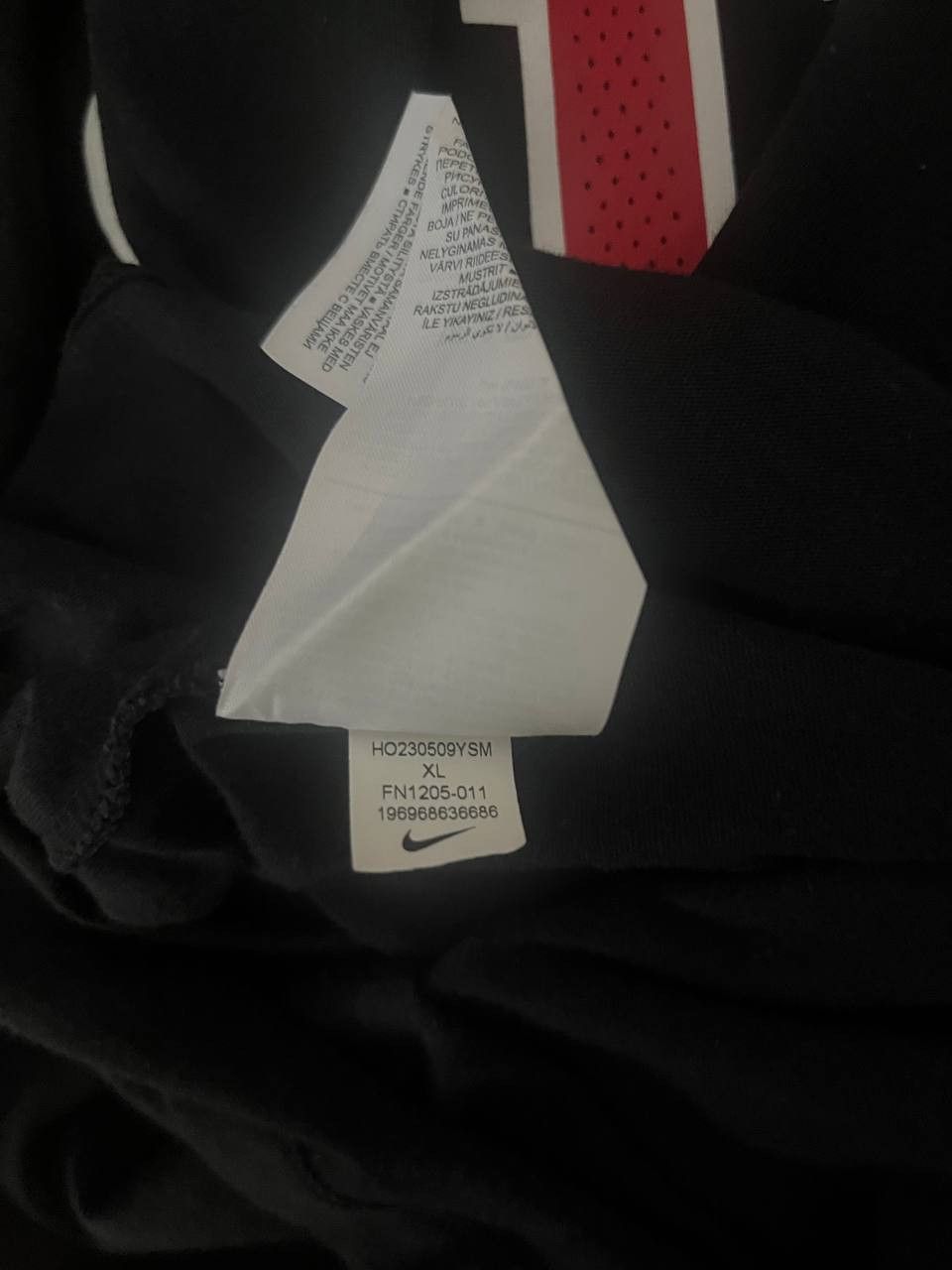 Nike NBA CHICAGO Size US XL / EU 56 / 4 - 5 Thumbnail
