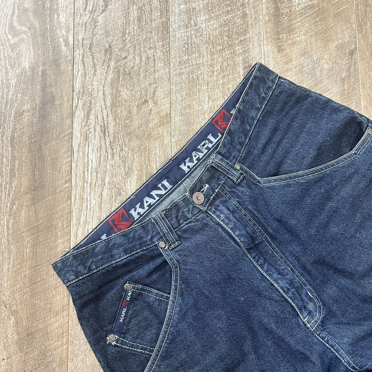 Vintage Vintage Karl Kani Rap Baggy Shorts Size US 32 / EU 48 - 7 Thumbnail