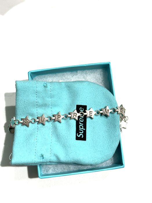 Supreme Supreme Tiffany & Co. Sterling Silver Star Bracelet | Grailed