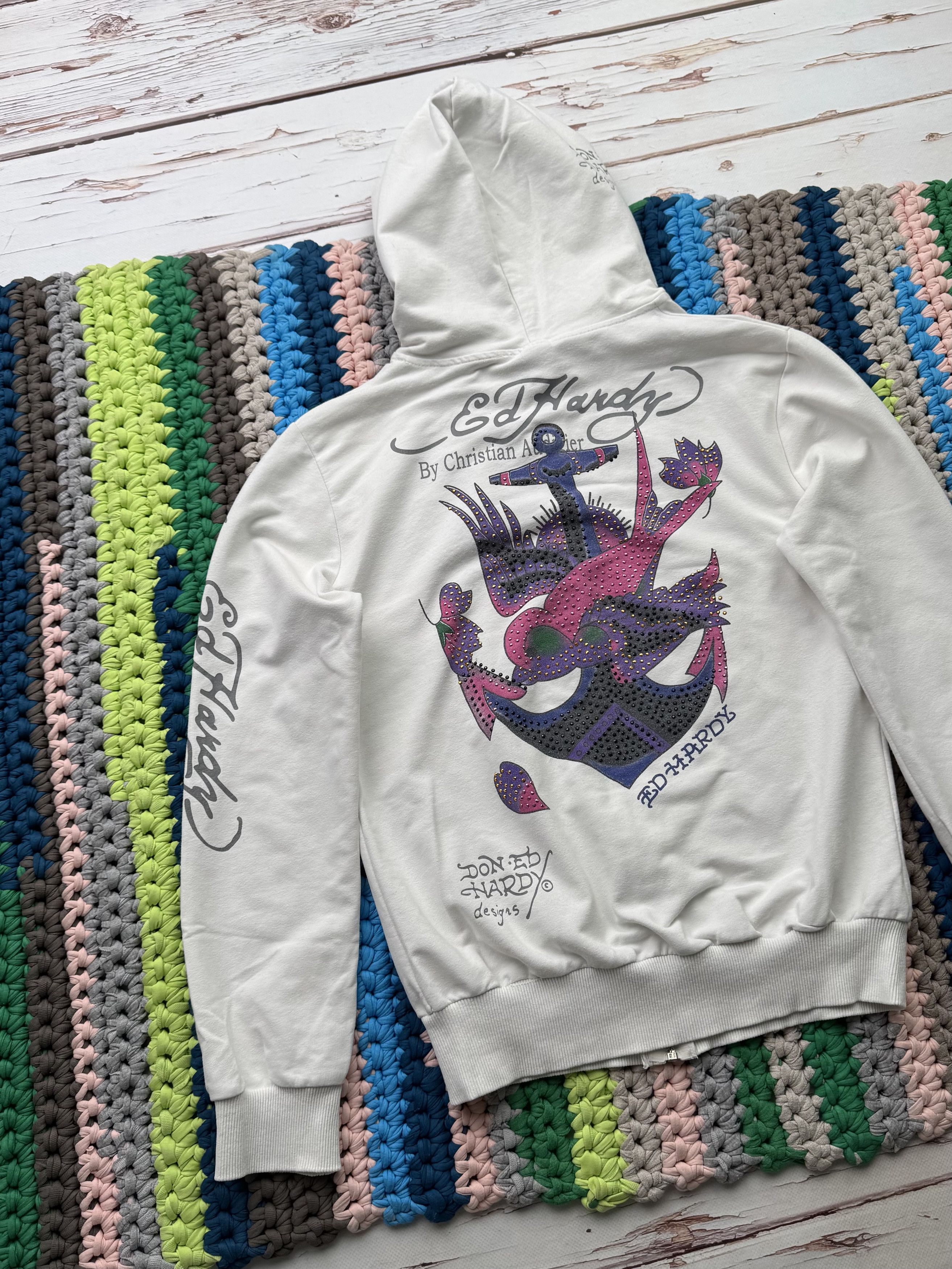 Ed Hardy Ed Hardy Vintage Hoodie(ET1) Size M / US 6-8 / IT 42-44 - 10 Thumbnail