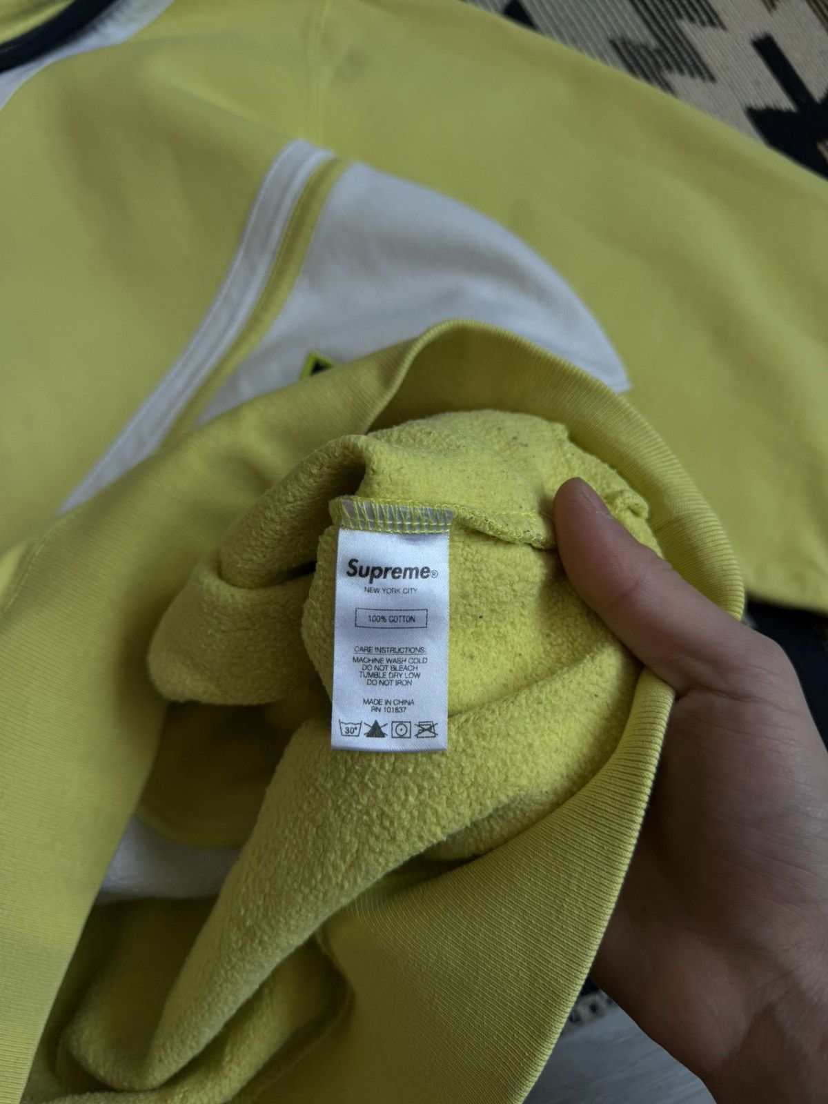 Supreme Supreme Diagonal Logo Hoodie Size US M / EU 48-50 / 2 - 11 Thumbnail