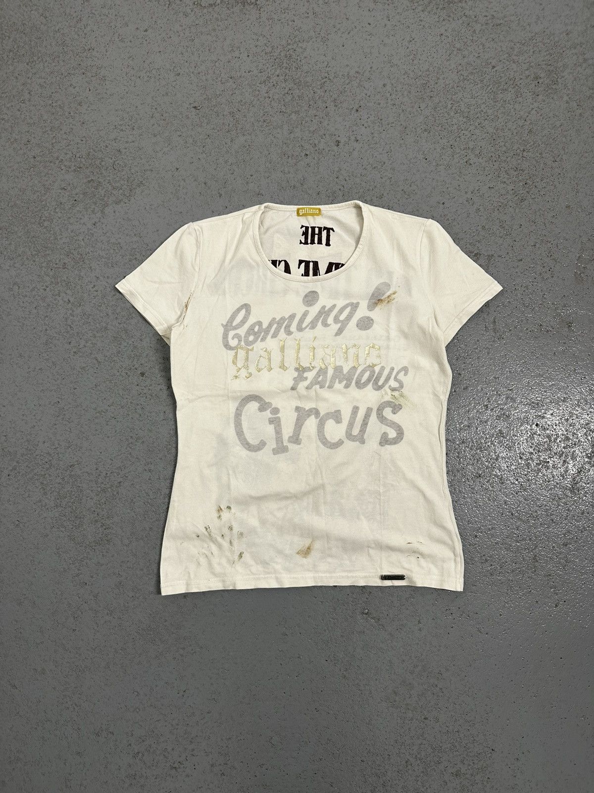 John Galliano Vintage S/S 1997 John Galliano Circus Reversible T-Shirt Size US M / EU 48-50 / 2 - 2 Thumbnail
