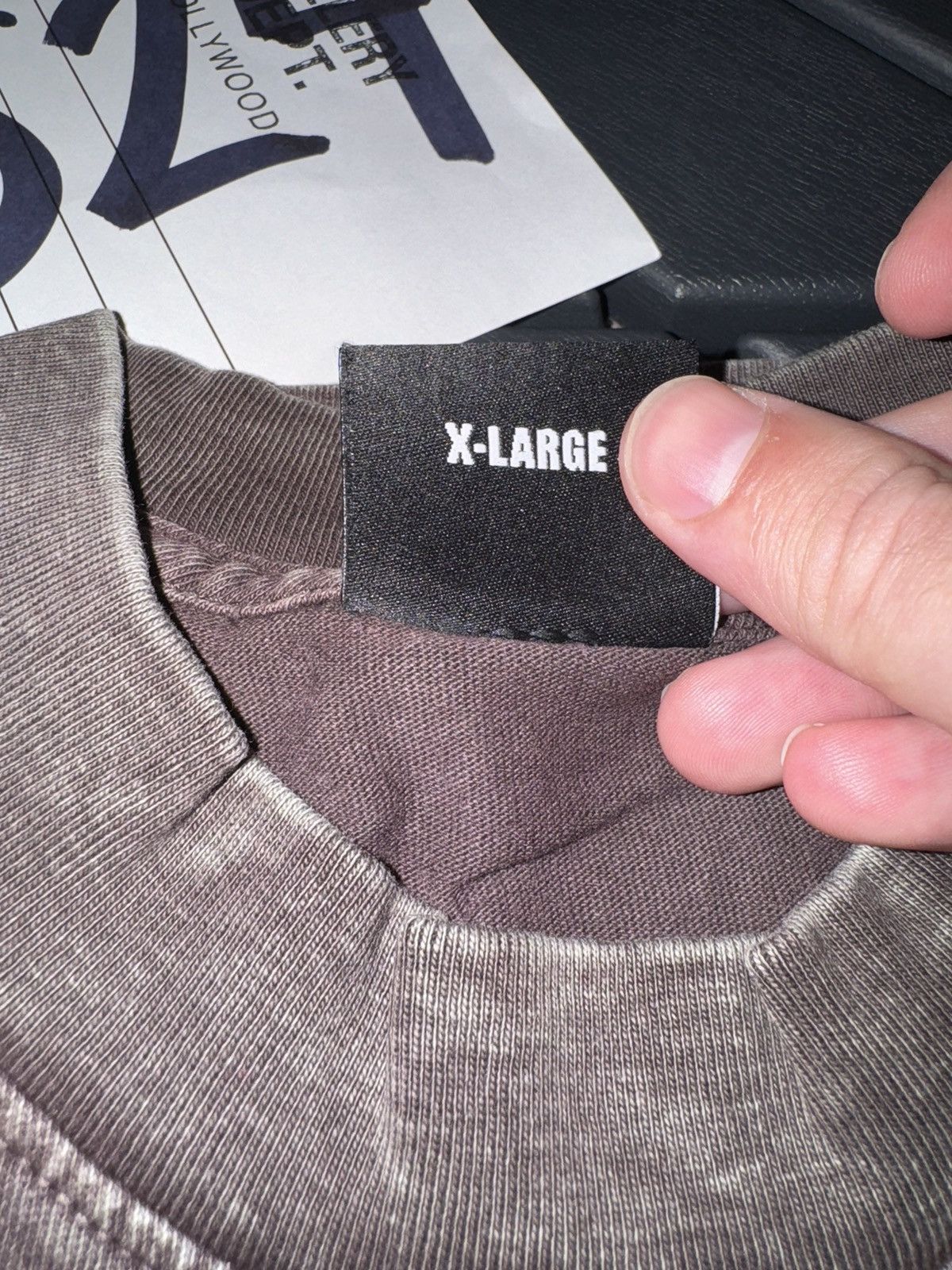 Revenge Revenge Acid Wash Embroidered Basic Tee Size US XL / EU 56 / 4 - 9 Thumbnail
