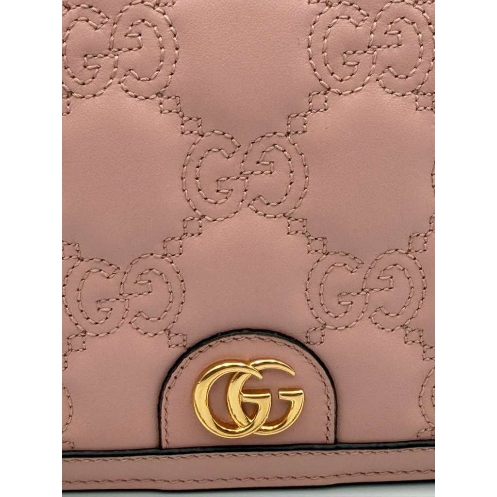 Gucci CC31 Size: OS / Wallet Chain Bag in Light Pink Size ONE SIZE - 2 Thumbnail