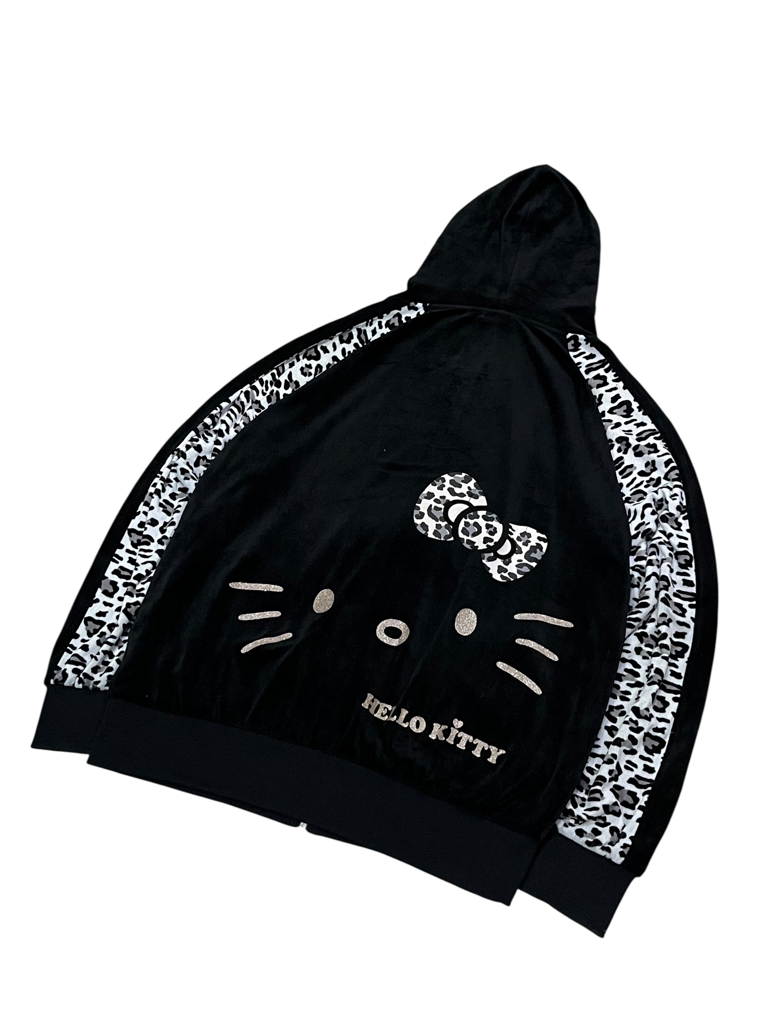 Ne-Net 🔥RARE JAPAN-ONLY HELLO KITTY Velvet Leopard Tracksuit Set Size US L / EU 52-54 / 3 - 8 Thumbnail