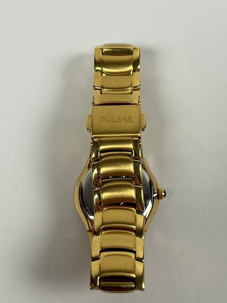 Pulsar × Seiko × Swarovski Pulsar Seiko VX82-X316 Women's Gold Swarowski Diamonds Watch Size ONE SIZE - 7 Thumbnail