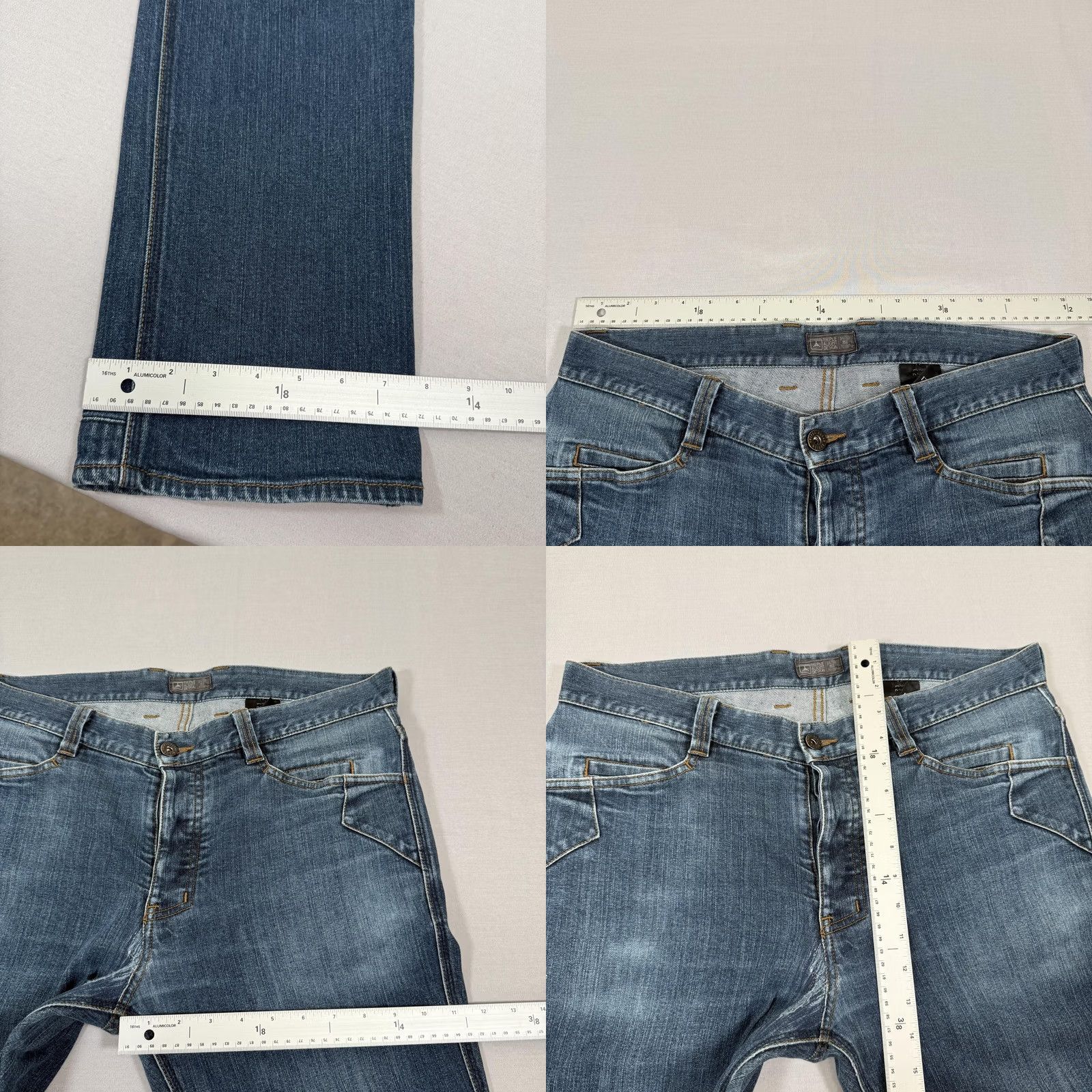 Vintage Triple Aught Design Jeans Mens 34x30 Blue Core Straight Fit Denim Pants Stretch Size US 34 / EU 50 - 8 Thumbnail