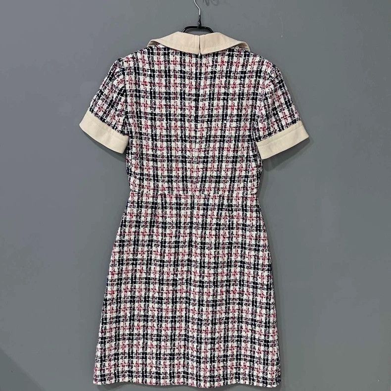 Gucci Gucci Plaid woven dress 2505-Nextarrow Size M / US 6-8 / IT 42-44 - 3 Thumbnail