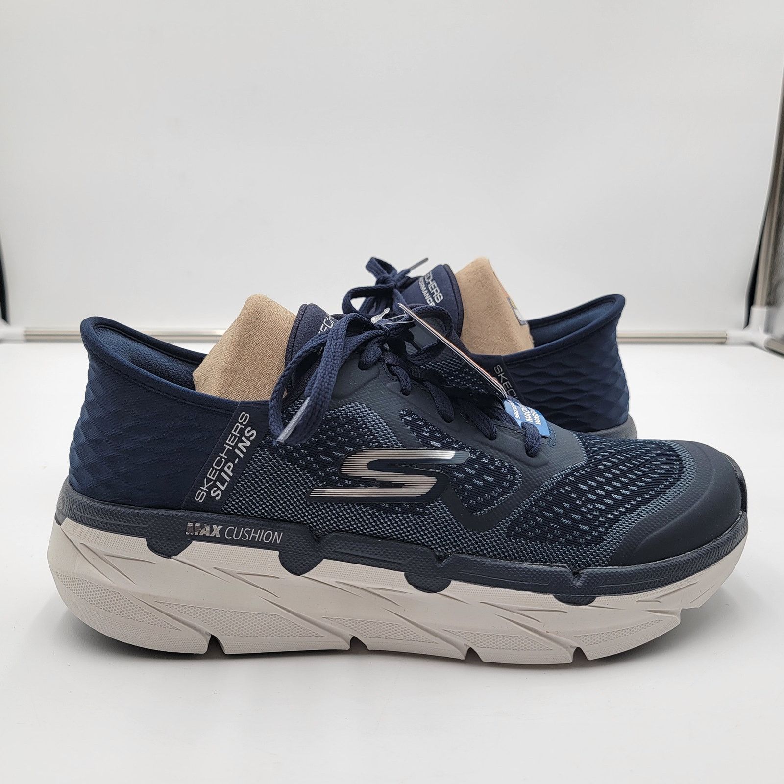 SKECHERS Skechers Max Cushion Slip-Ins Running Shoes 220313Navy Sz7.5 Size US 7.5 / EU 40-41 - 1 Thumbnail