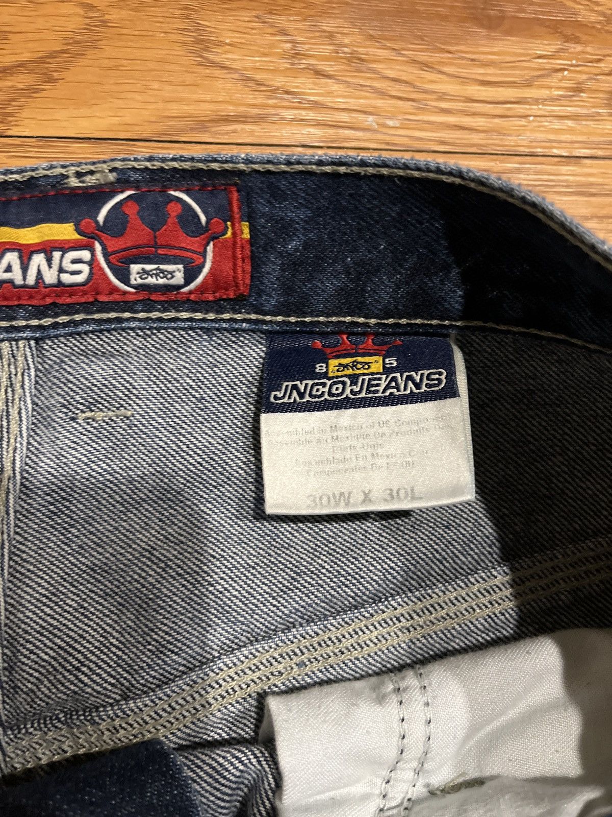 JNCO vintage baggy wide leg jnco low pockets Size US 30 / EU 46 - 5 Thumbnail