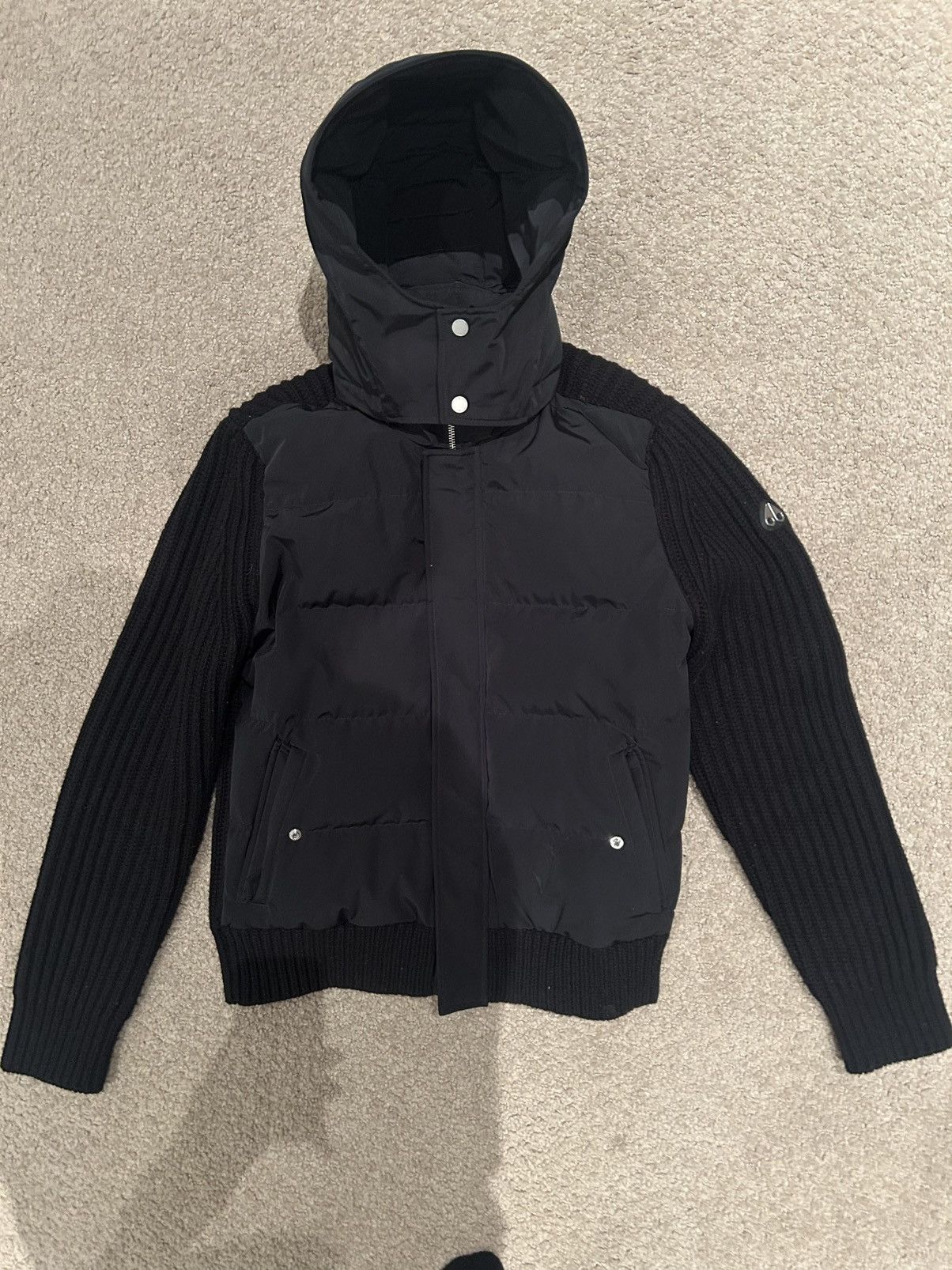 Moose Knuckles Moose knuckles Maple Hybrid Mixed-Media Bomber Jacket Size US M / EU 48-50 / 2 - 6 Thumbnail