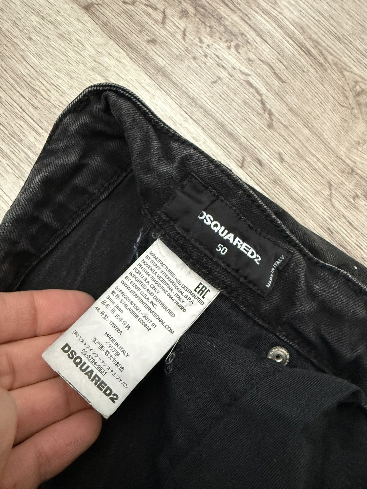 Dsquared2 Dsquared2 Slim Jeans Distressed Paint Splatter Patch Size US 32 / EU 48 - 11 Thumbnail