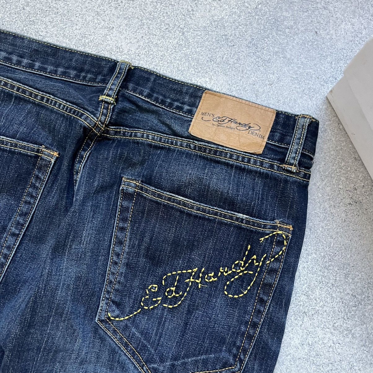 Ed Hardy Vintage Ed Hardy Jeans by Christian Audigier Pants Y2K Size US 34 / EU 50 - 4 Thumbnail