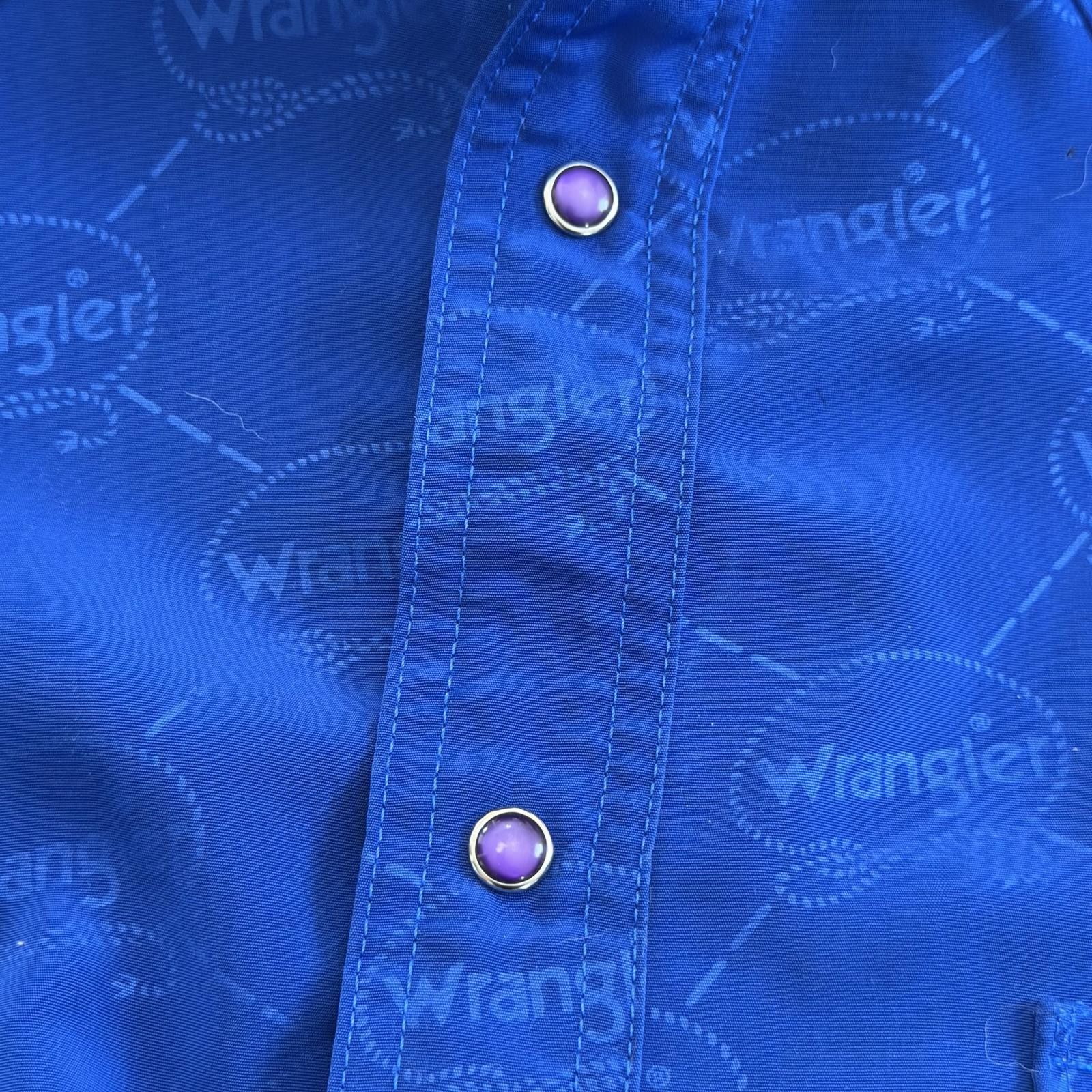 Wrangler Vintage 80s 90s Wrangler Western Cowboy AOP Snap Shirt Size US M / EU 48-50 / 2 - 4 Thumbnail