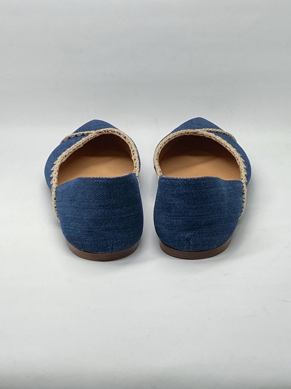 Gabriela Hearst Gabriela Hearst Avner Denim Stitch Ballerina Flats size 38 Size US 8 / IT 38 - 8 Thumbnail