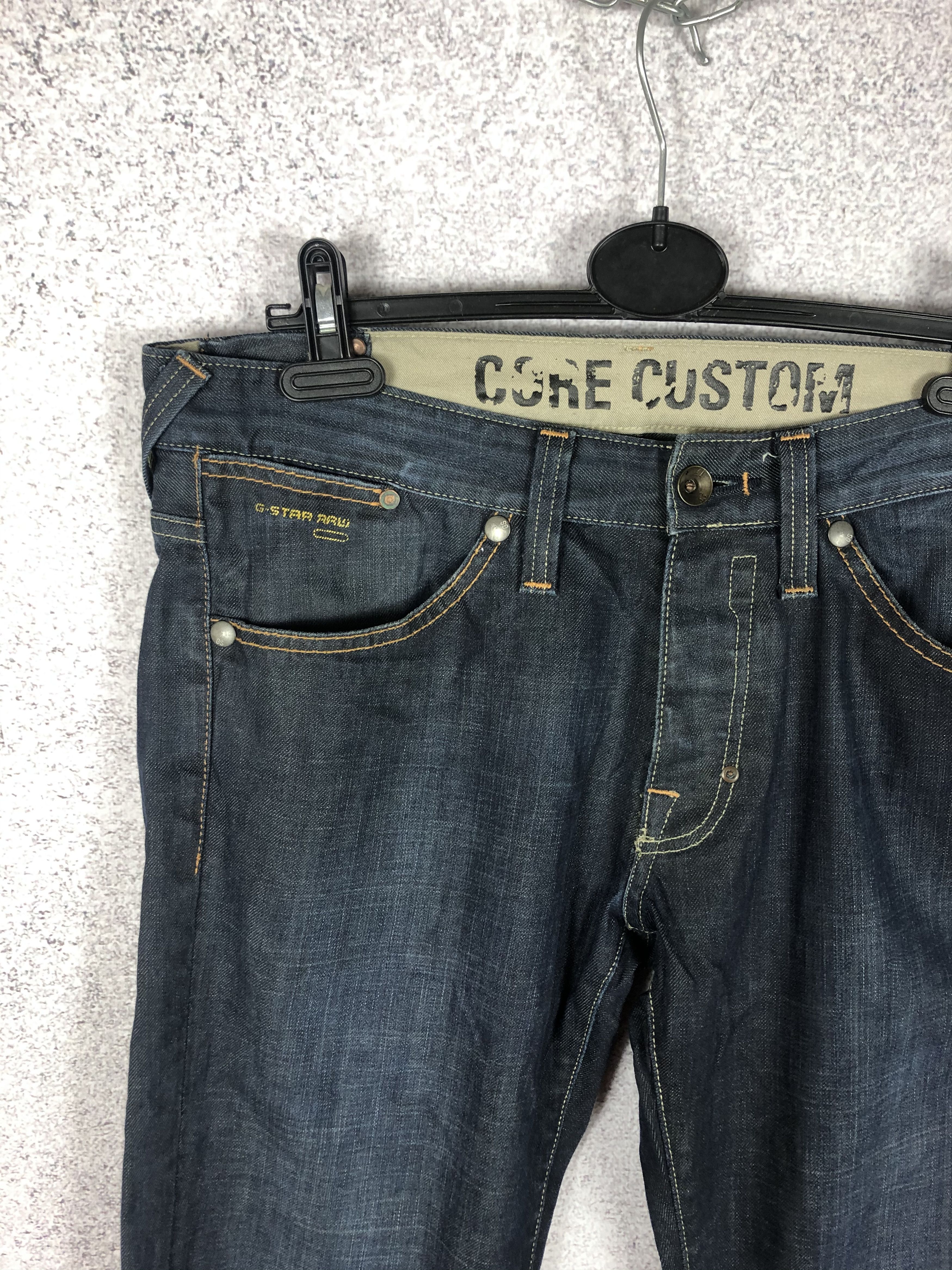 G-Star Vintage G-Star Raw Core Jeans Denim Pants Size US 33 - 3 Thumbnail