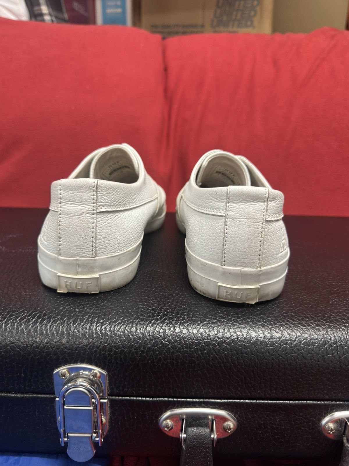Huf Huf Dylan Reider white leather slip on Size US 10.5 / EU 43-44 - 5 Thumbnail