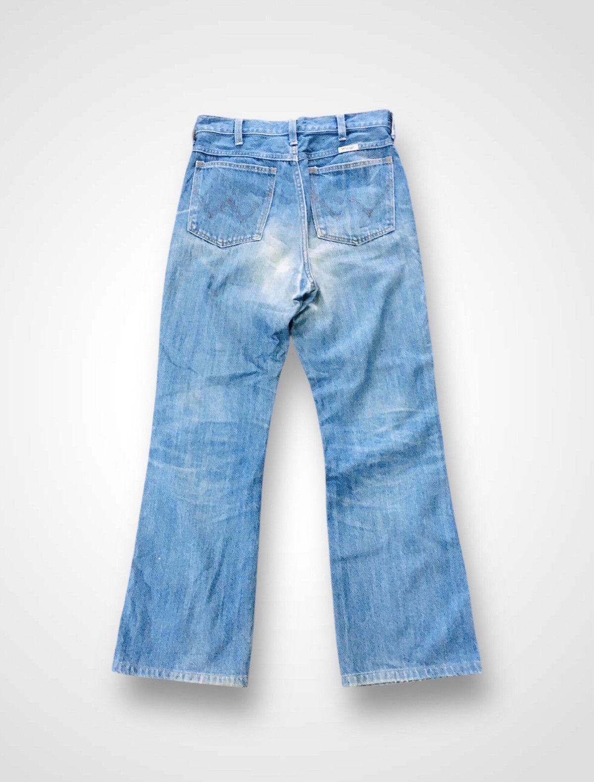 Japanese Brand × Wrangler Wrangler Flare Jeans (15) Size US 28 / EU 44 - 2 Thumbnail