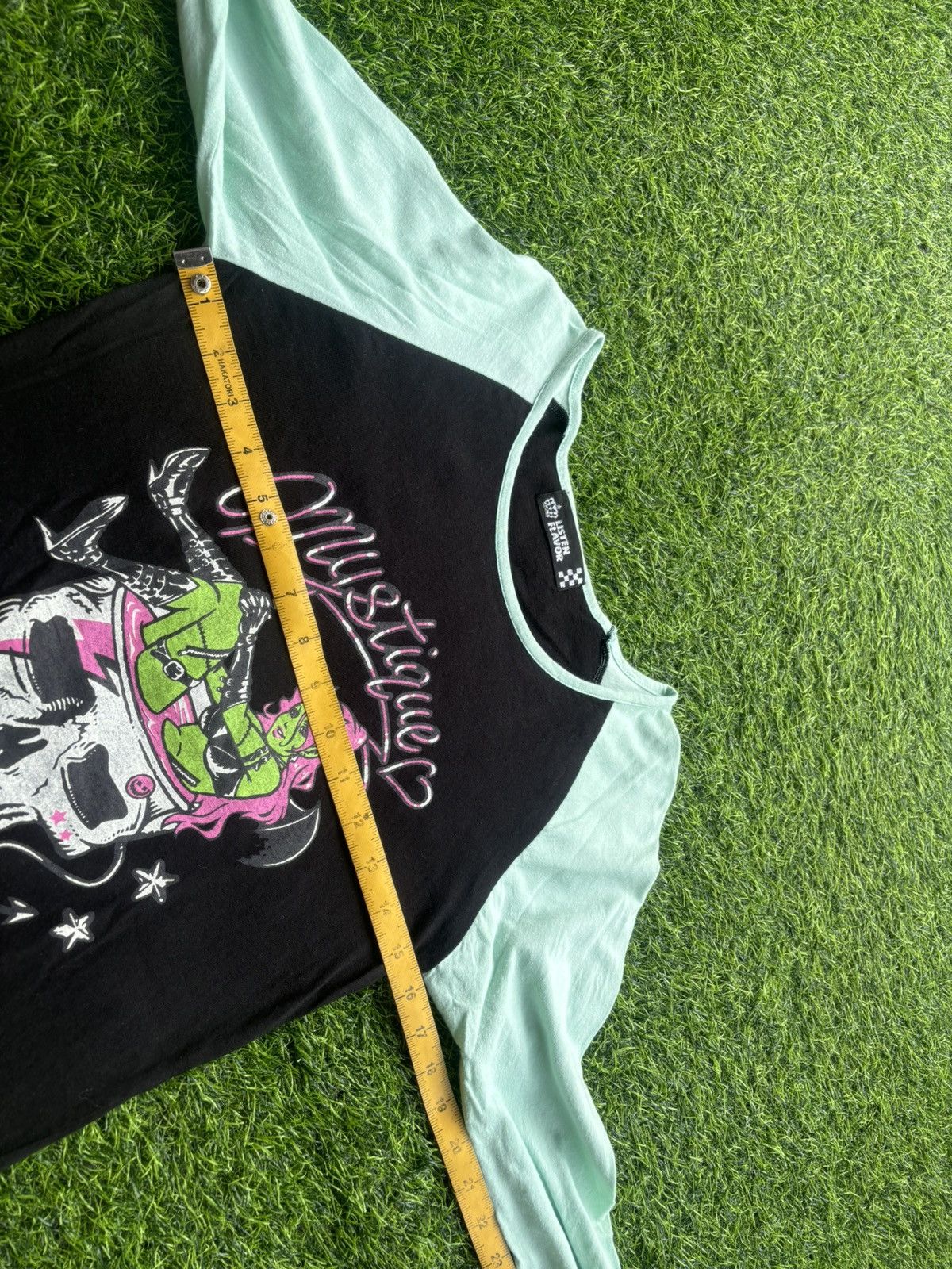 Hysteric Glamour Y2k Listen Flavor Skull Punk Style Raglan Size US S / EU 44-46 / 1 - 11 Thumbnail