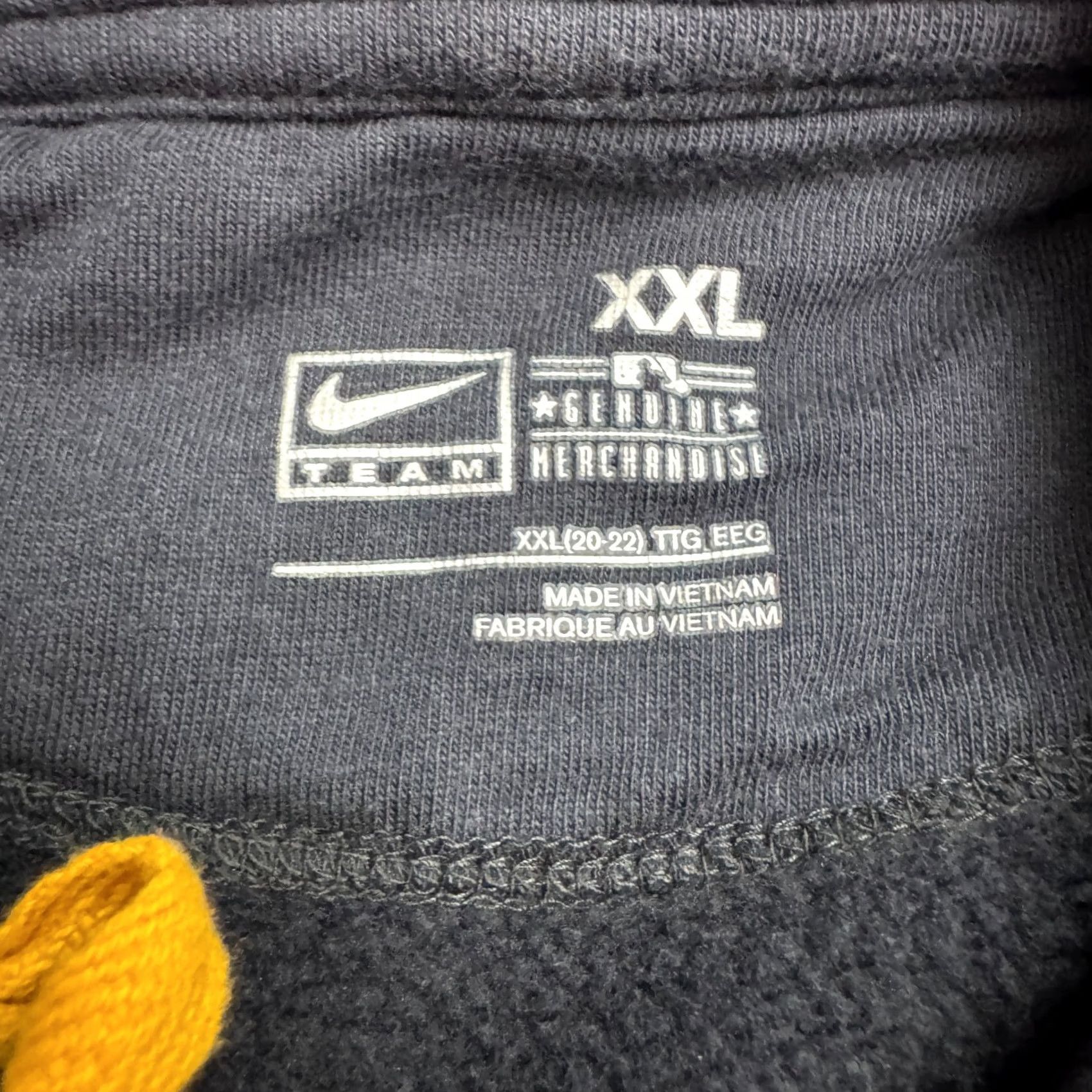 Nike VINTAGE Nike Team Oakland Athletics Full Zip Hoodie Sweatshirt Mens XXL Navy Size US XXL / EU 58 / 5 - 7 Thumbnail