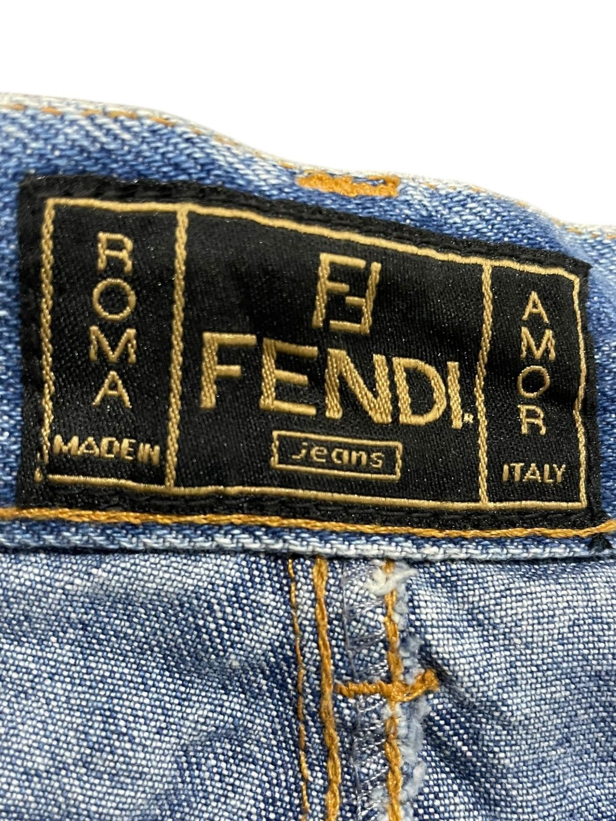 Fendi Fendi Denim Size 26" / US 2 / IT 38 - 17 Thumbnail