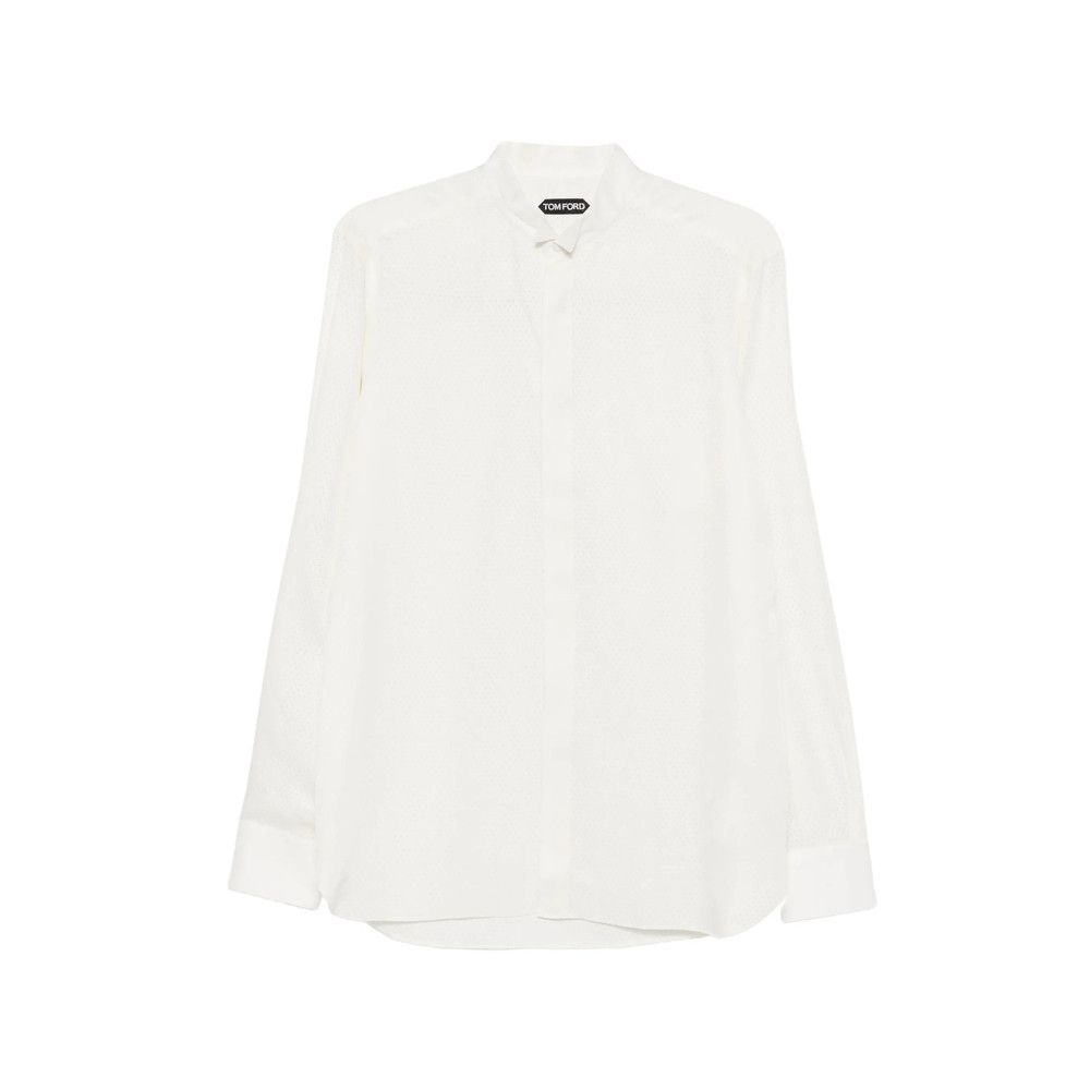Tom Ford Tom Ford WHITE Shirts Size US L / EU 52-54 / 3 - 1 Thumbnail