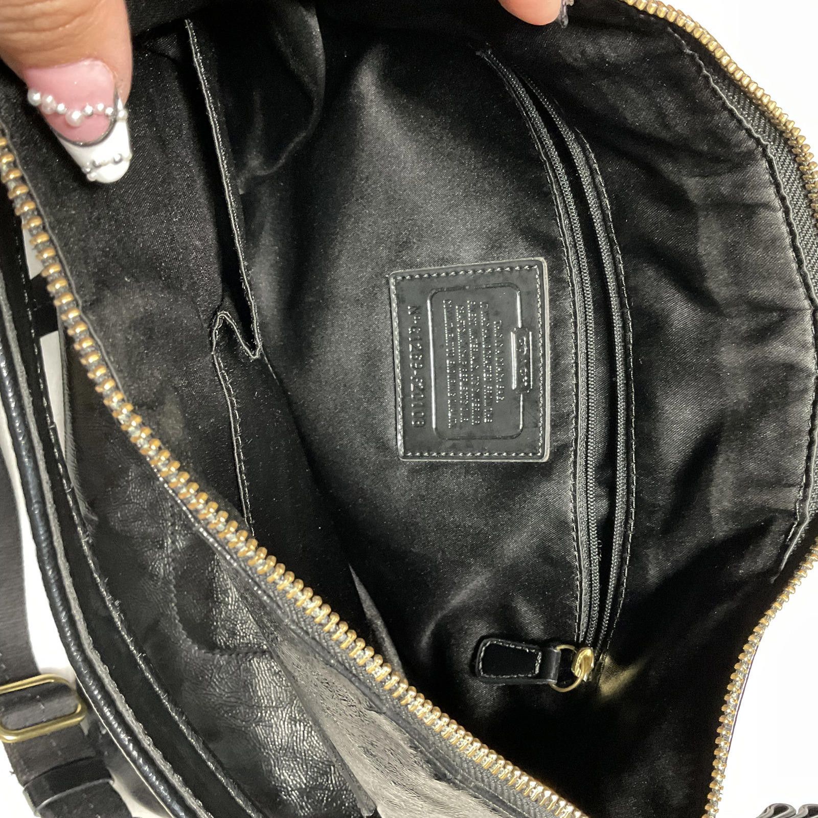 Coach Black poppy coach bag Size ONE SIZE - 3 Thumbnail