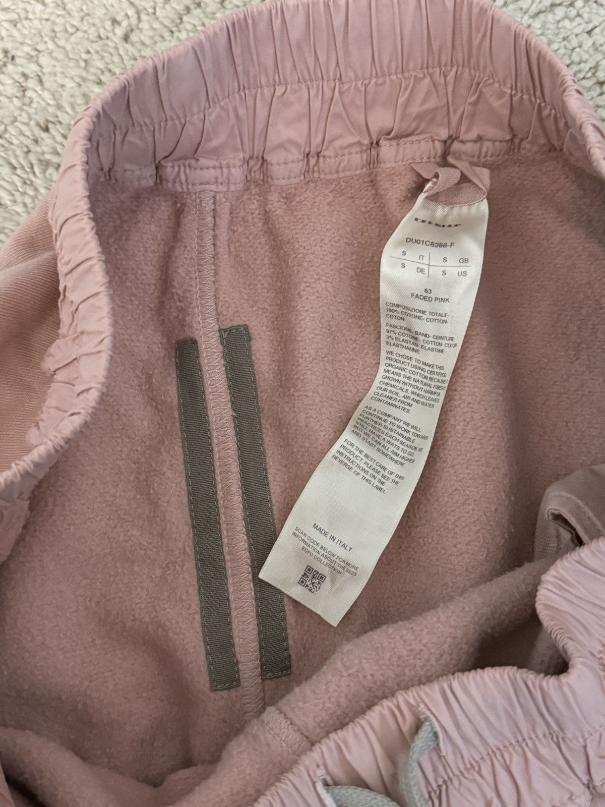 Rick Owens × Rick Owens Drkshdw Rick Owen’s pink men’s shorts Size US 32 / EU 48 - 2 Thumbnail