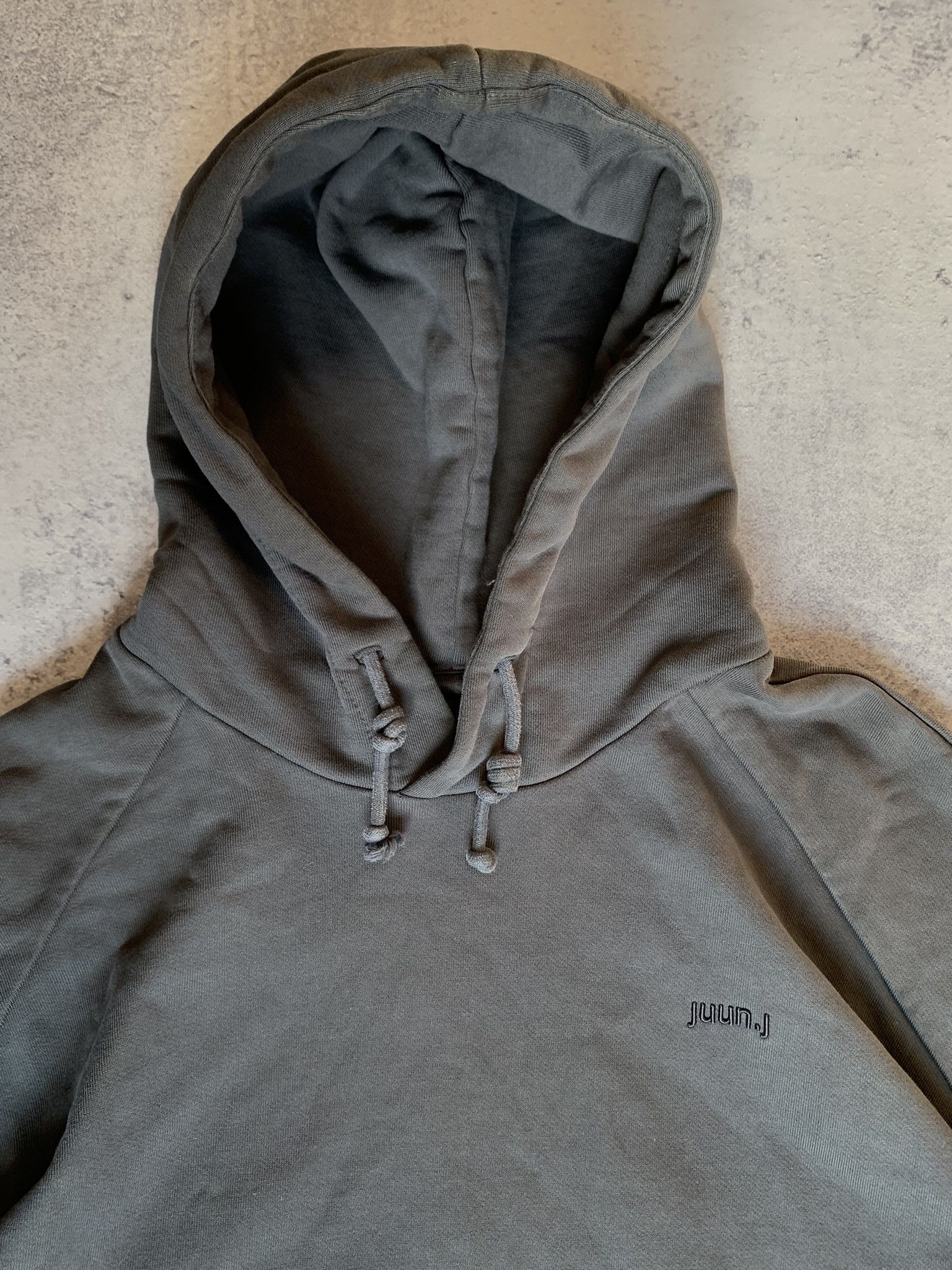 Juun.J Juun.J Embroidered Graphic Loose Fit Cotton Hoodie Size L Size US L / EU 52-54 / 3 - 5 Thumbnail