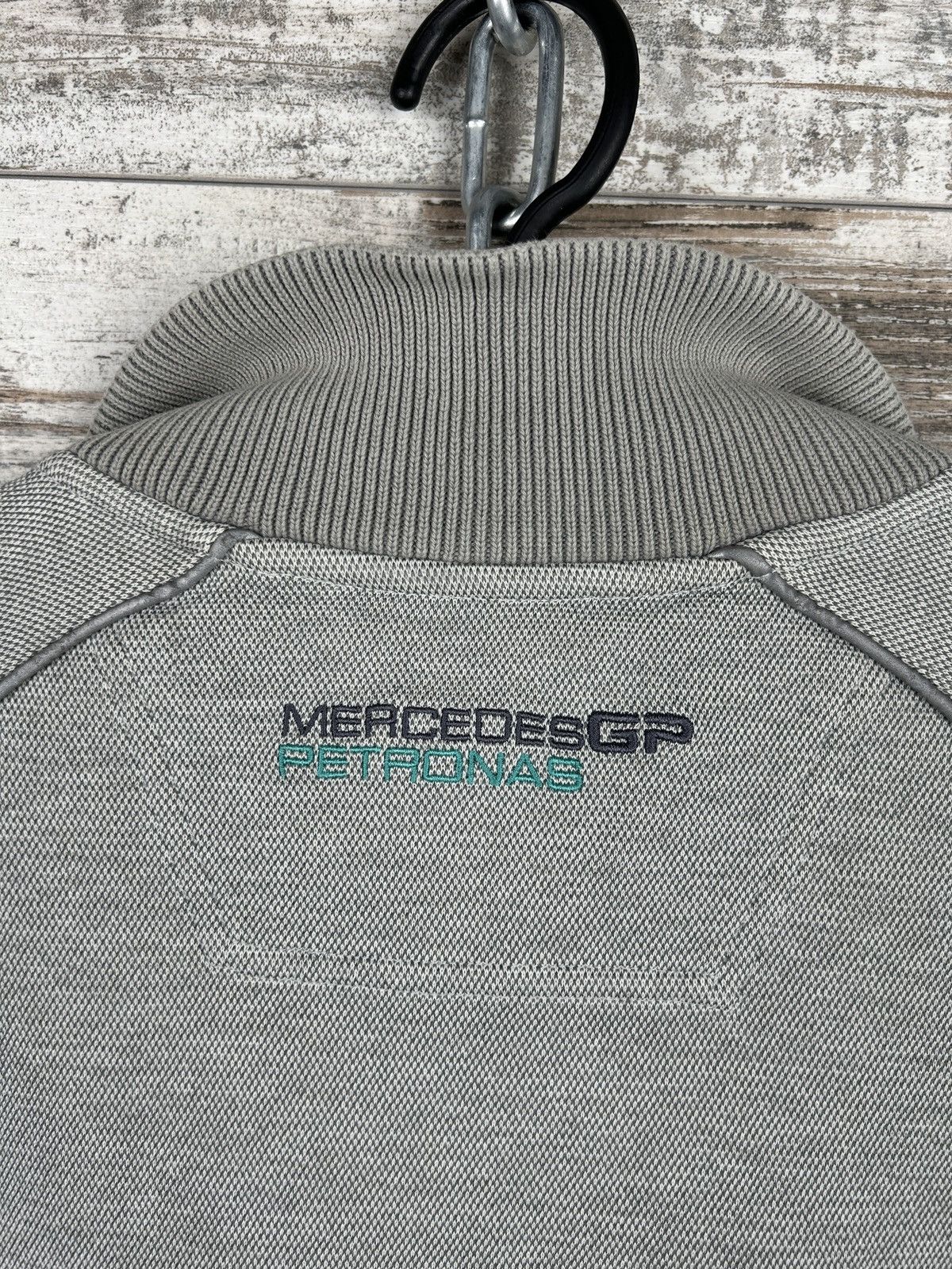 Mercedes-Benz × Vintage Mens Vintage Distressed Mercedes 1/3 zip sweatshirt rare y2k Size US XL / EU 56 / 4 - 21 Thumbnail