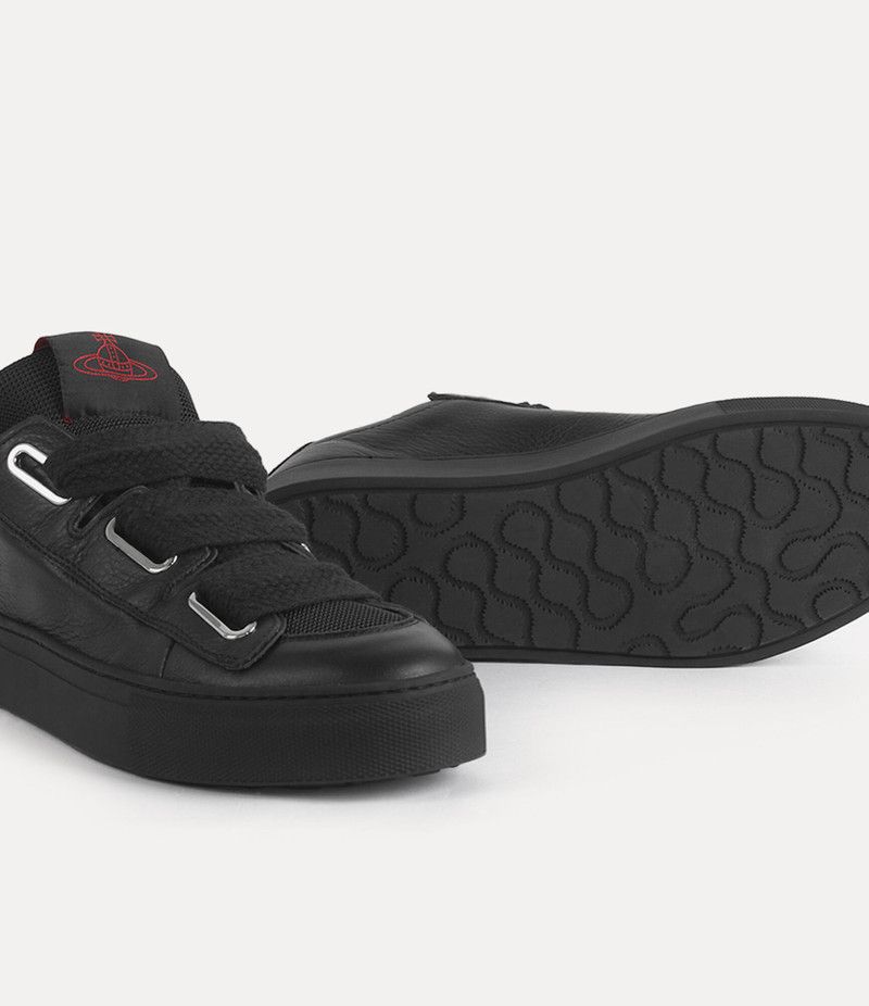 Vivienne Westwood o1srvl11e0326 Rocket Low-Top Sneakers in Black Size US 11 / EU 44 - 5 Thumbnail