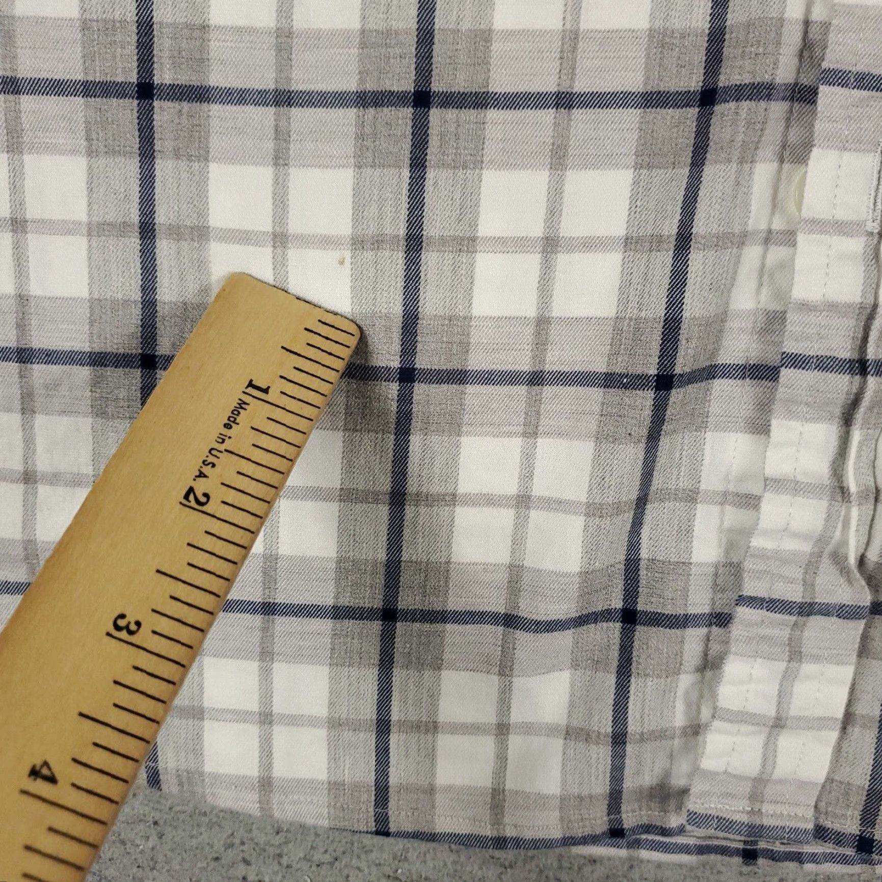 Vineyard Vines VINTAGE Vineyard Vines Shirt Men's XL Gray Plaid Button-Up Casual Shirt Size US XL / EU 56 / 4 - 3 Thumbnail