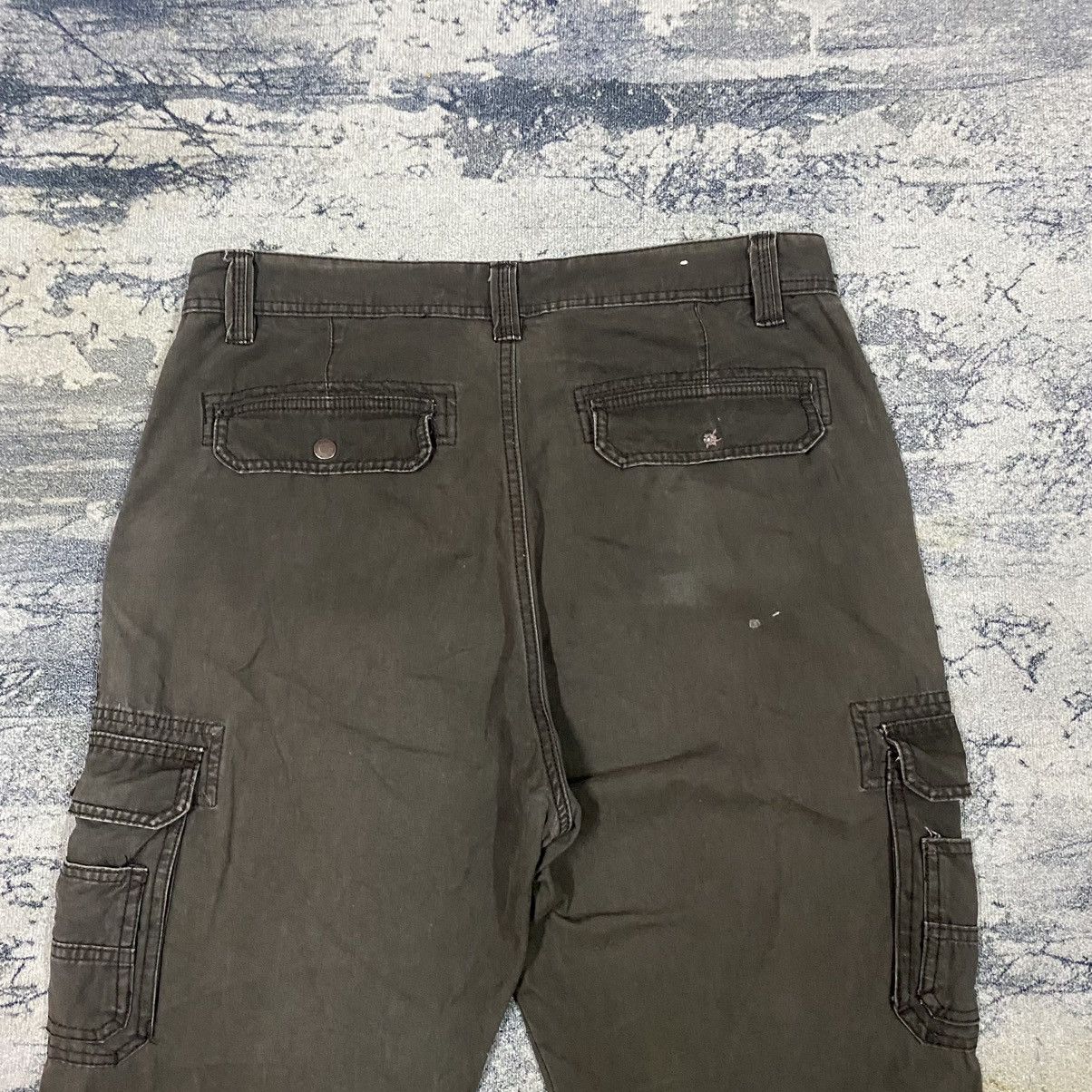 Camel × Vintage × Voodoo Tactical Vintage Camel Tactical Cargo Pants Size US 34 / EU 50 - 9 Thumbnail