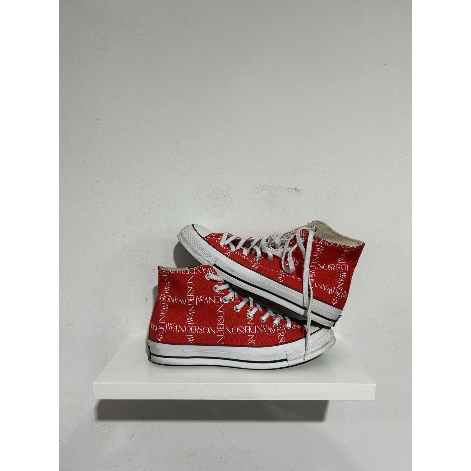 Converse CONVERSE HIGH JW ANDERSON RED SIZE 10 PREOWNED Size US 10 / EU 43 - 1 Thumbnail
