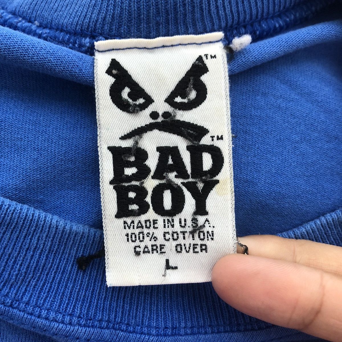 Vintage Vintage 90’ BAD BOY SKATEBOARD No Mirage Tee Shirt Top Size US L / EU 52-54 / 3 - 4 Thumbnail