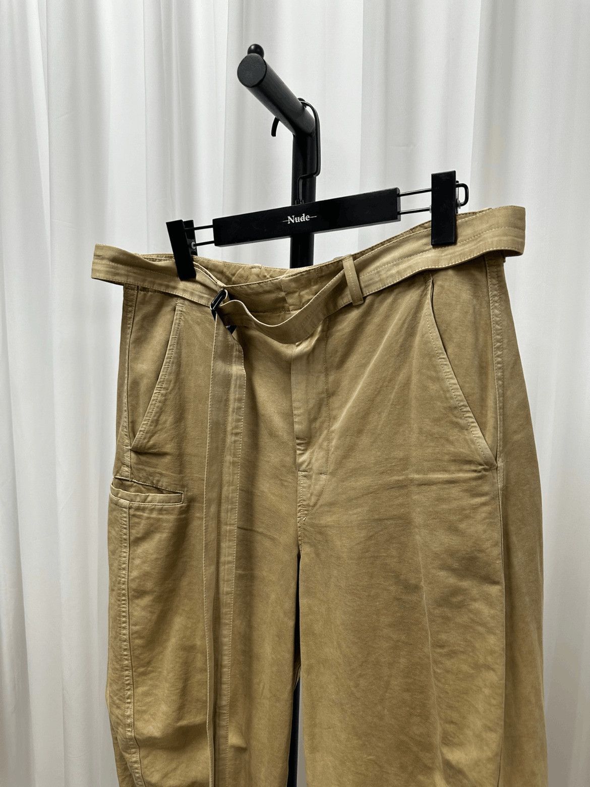 Lemaire Lemaire Conical cargo pants - DMC-2508 Size US 31 - 2 Thumbnail