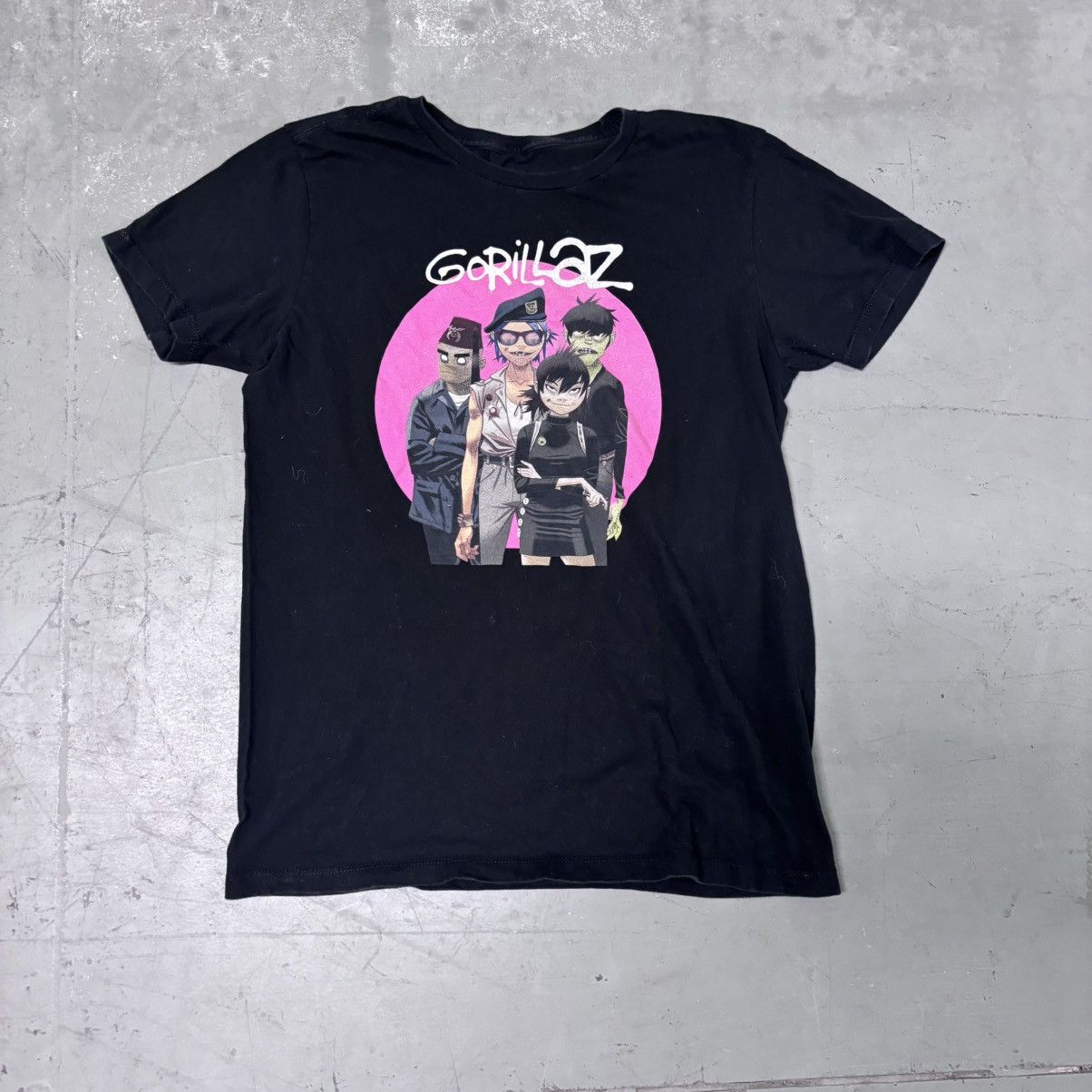 Band Tees × Other × Vintage Vintage y2k crop fit metal band Gorillaz t shirt Size US L / EU 52-54 / 3 - 1 Thumbnail
