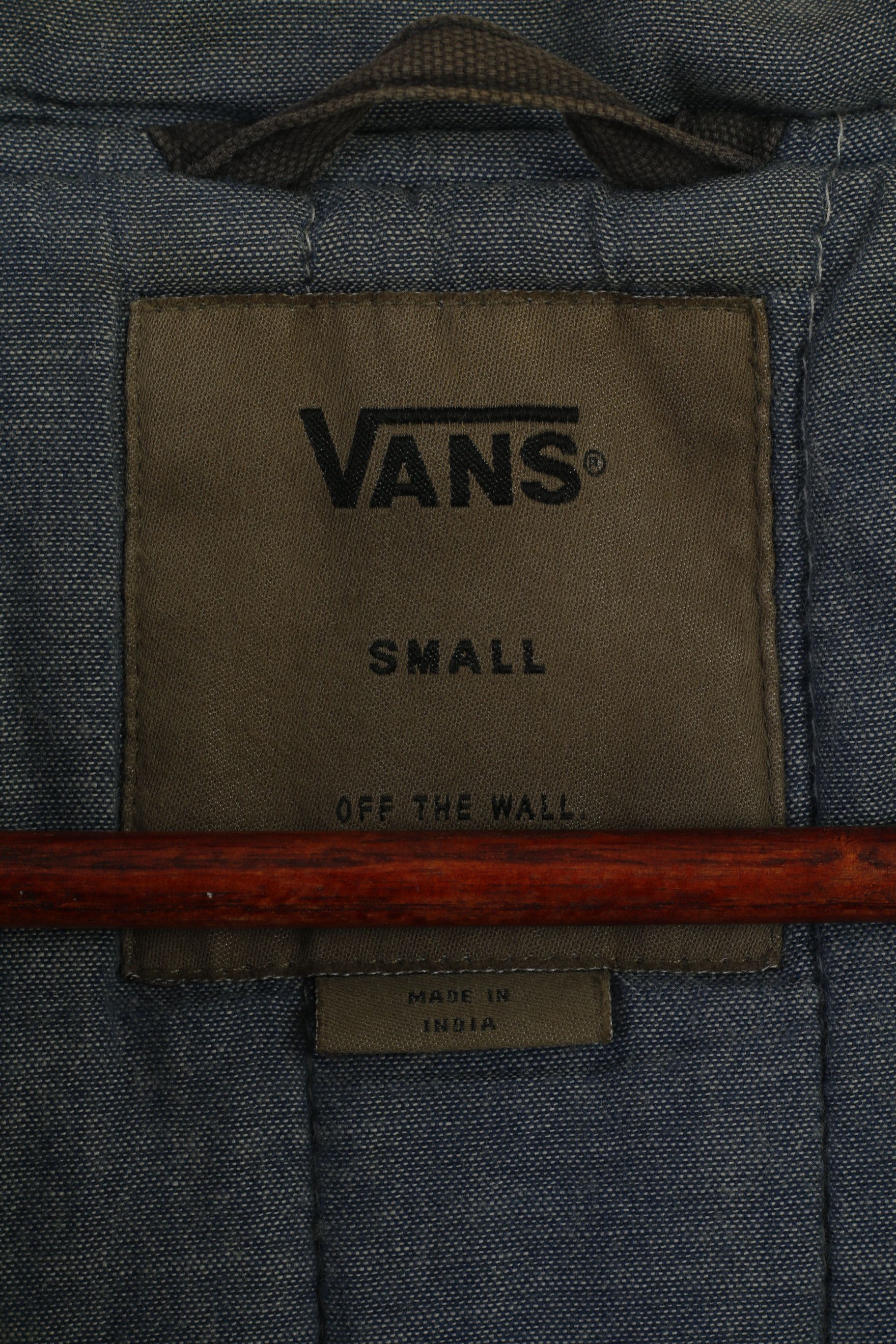 Vans × Vintage Vans Men S Jacket Khaki Cotton Jeans Vintage 2551 Size US S / EU 44-46 / 1 - 4 Thumbnail