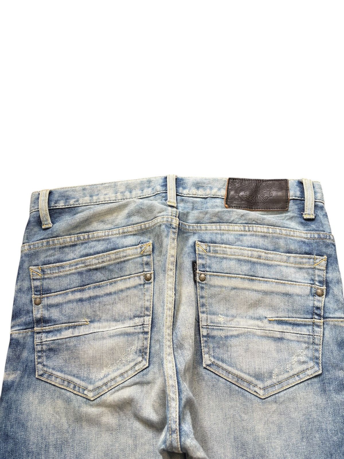 Tornado Mart Vintage Tornado Mart Bleached Wash Distressed Jeans Size 30" / US 8 / IT 44 - 4 Thumbnail