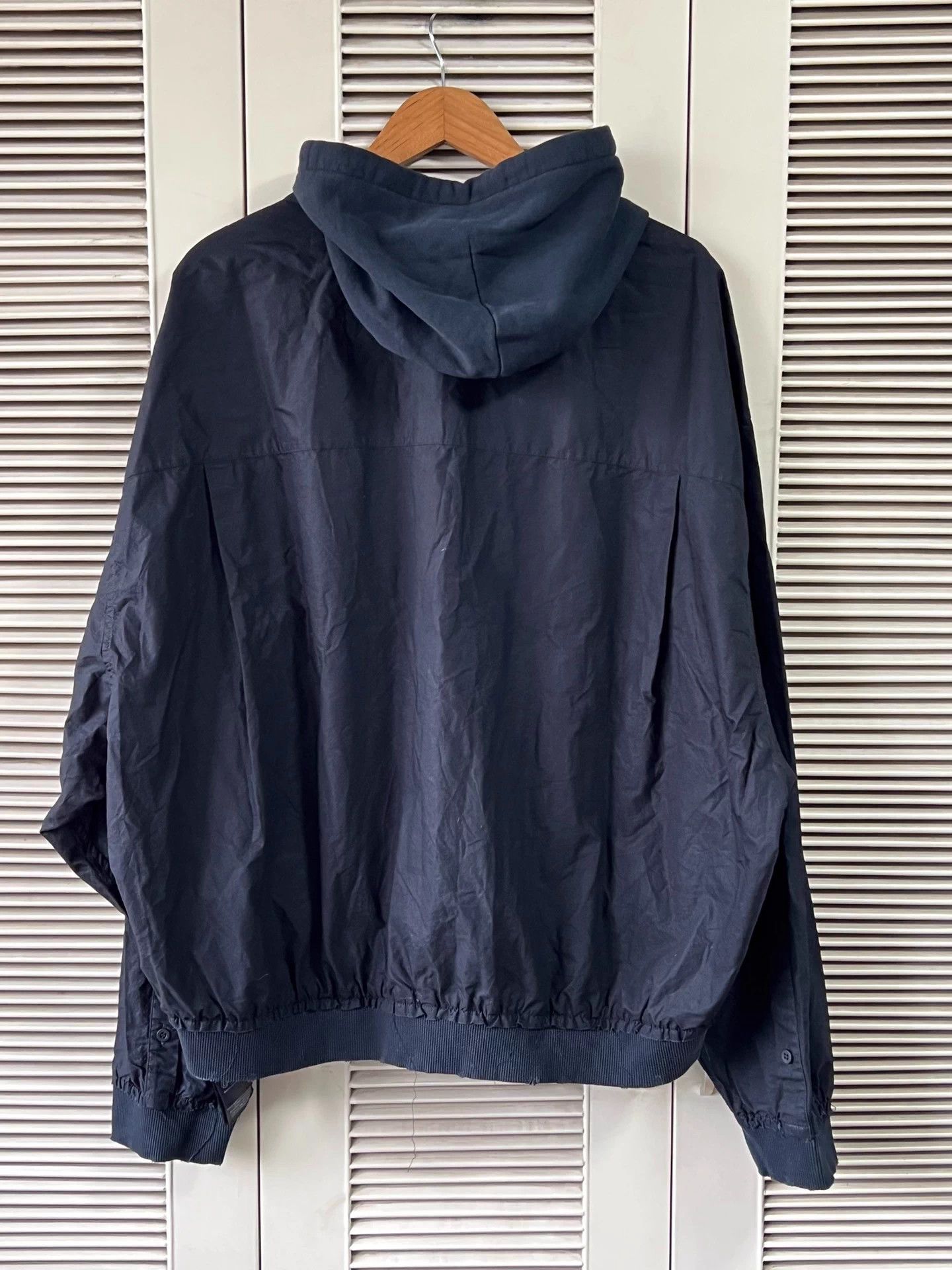 Balenciaga Balenciaga hooded colorblocked jacket black M Size US M / EU 48-50 / 2 - 2 Thumbnail